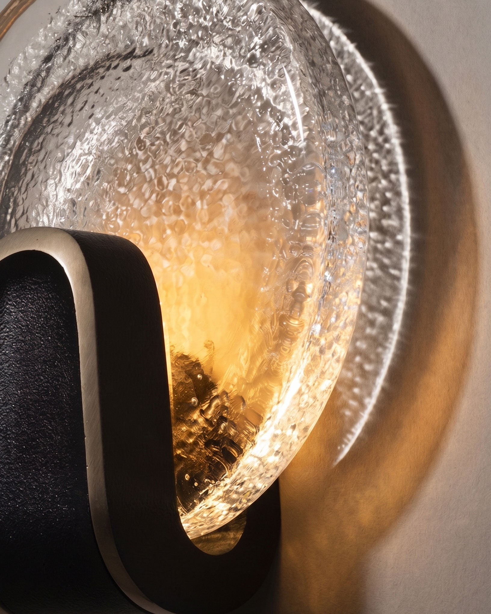 Rayonshine Ephraim Organic Glass Wall Sconce — Detail View 46