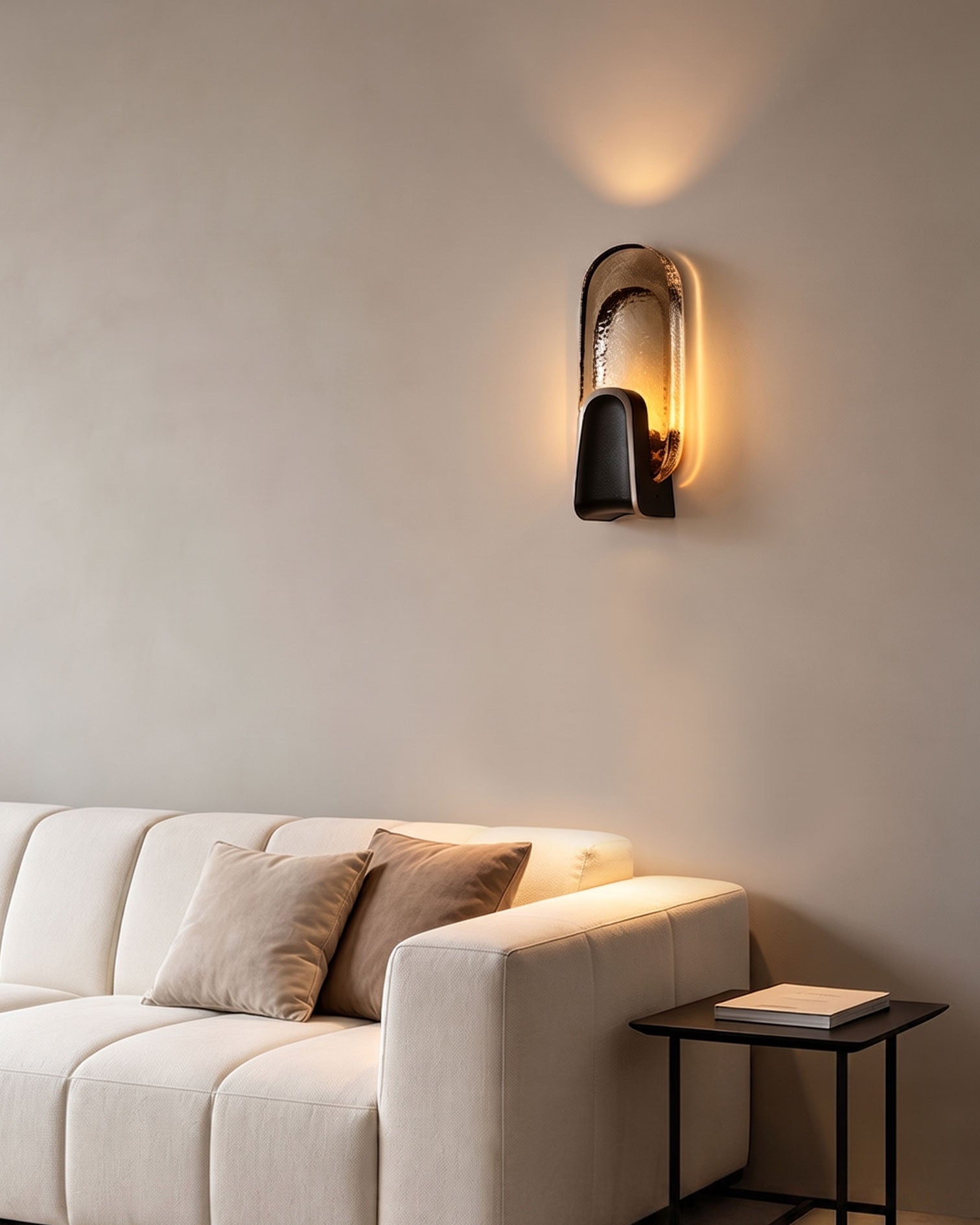 Rayonshine Ephraim Organic Glass Wall Sconce — Detail View 15