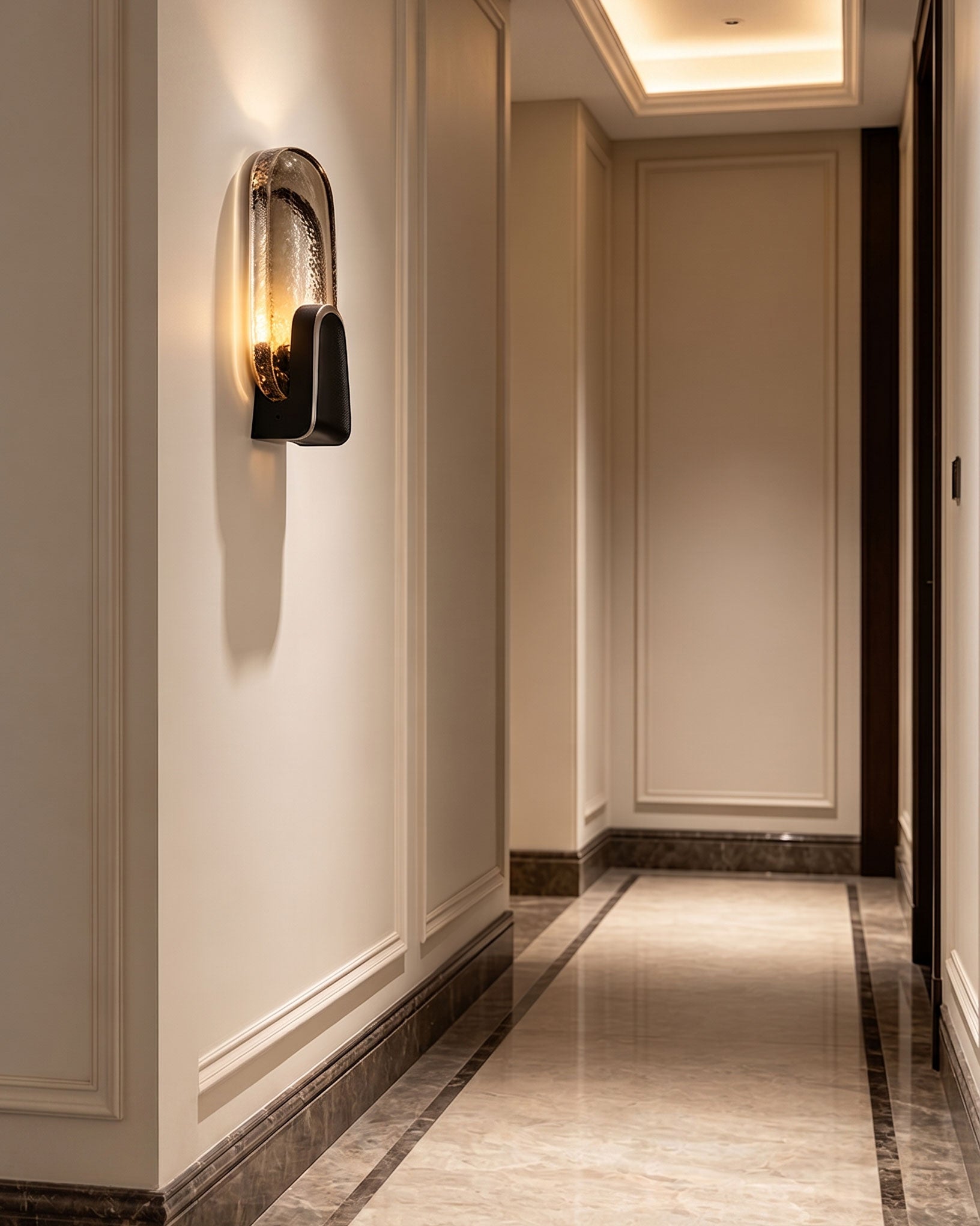 Rayonshine Ephraim Organic Glass Wall Sconce — Detail View 18