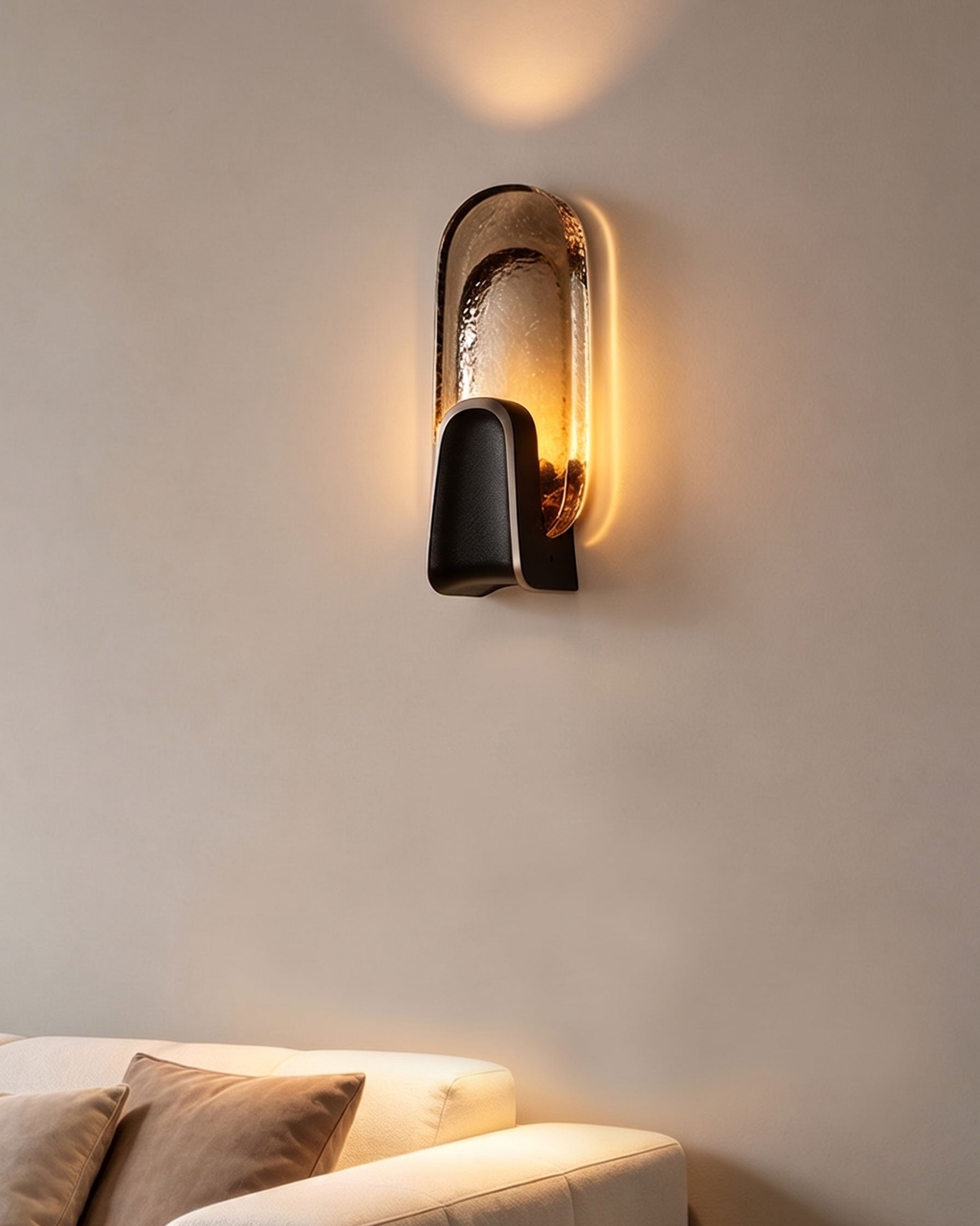 Rayonshine Ephraim Organic Glass Wall Sconce — Detail View 14