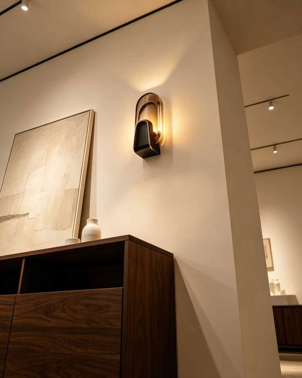 Rayonshine Ephraim Organic Glass Wall Sconce — Detail View 19