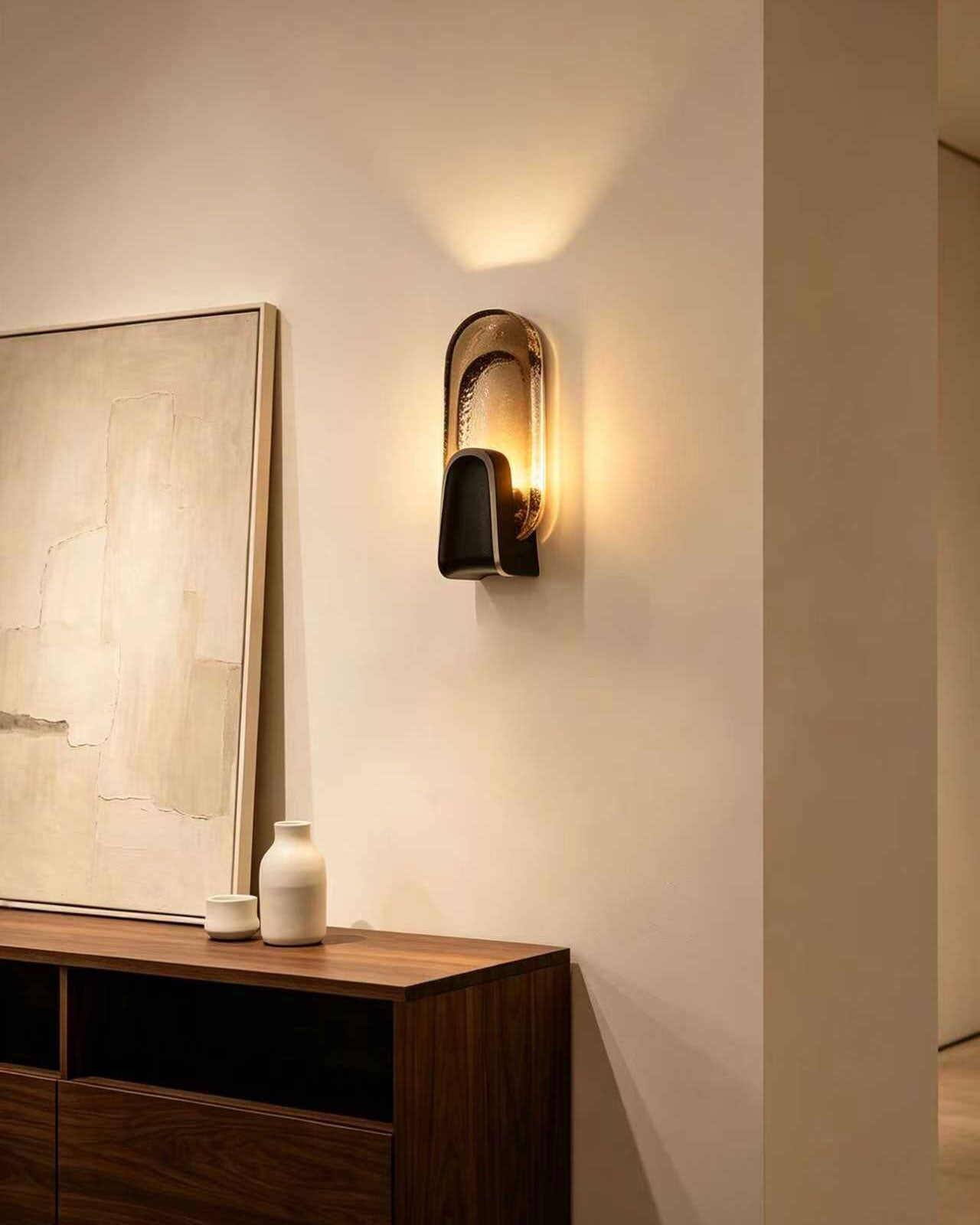 Rayonshine Ephraim Organic Glass Wall Sconce — Detail View 20