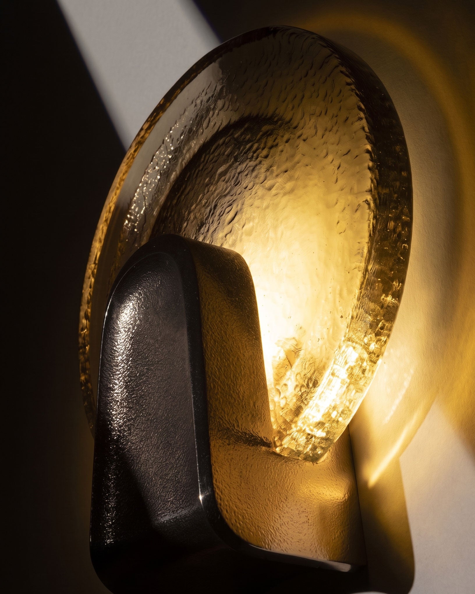 Rayonshine Ephraim Organic Glass Wall Sconce — Detail View 48