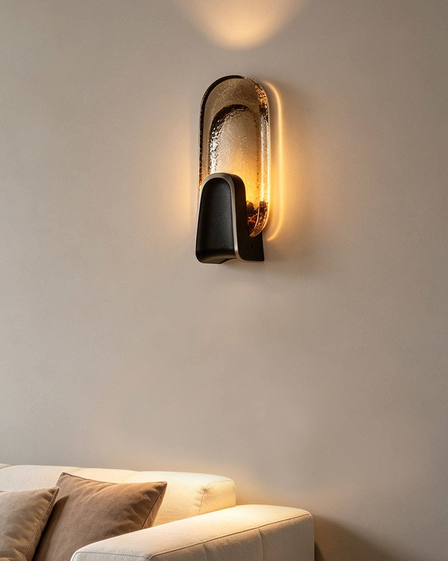 Rayonshine Ephraim Organic Glass Wall Sconce — Detail View 23