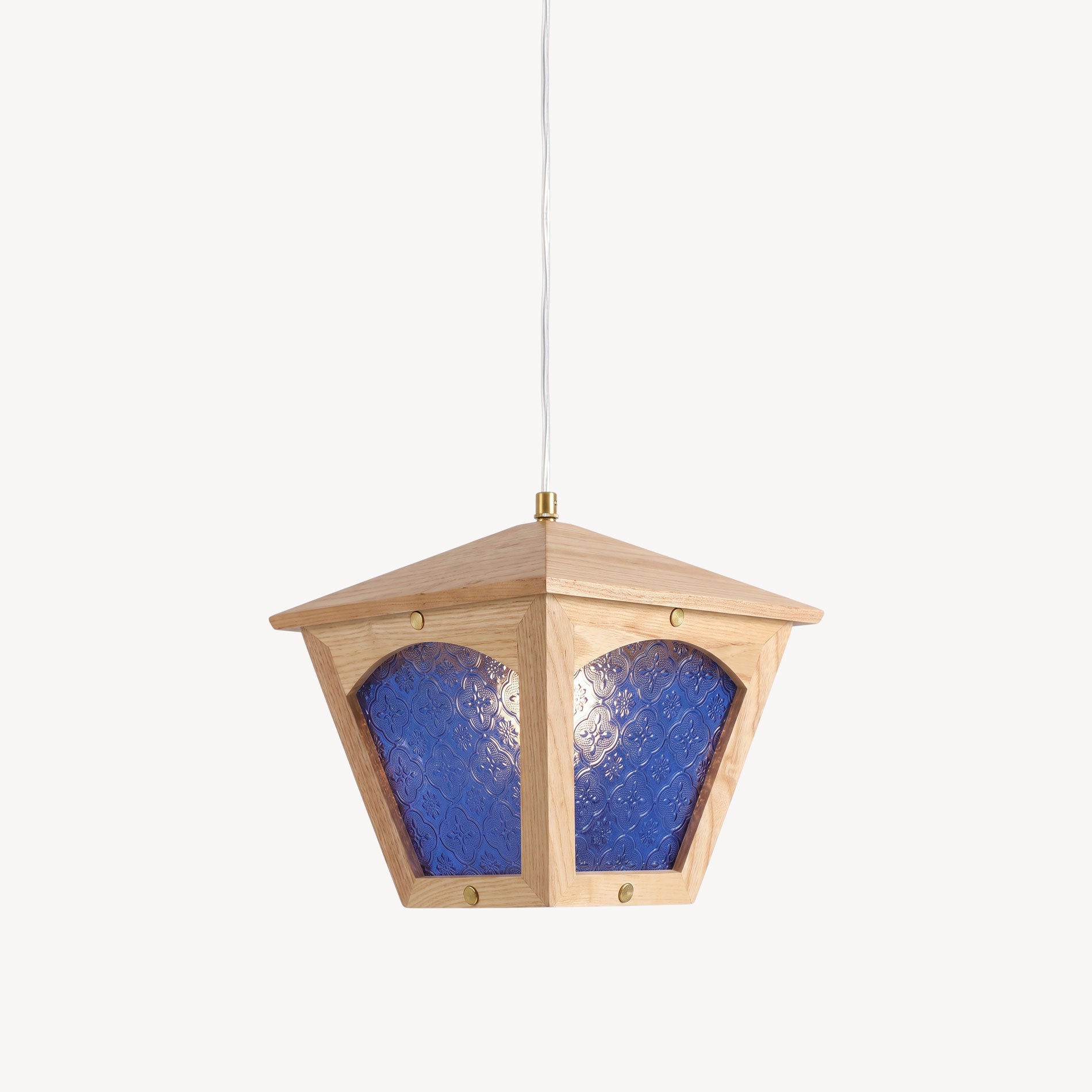 Esme Wooden Cage Pendant Light