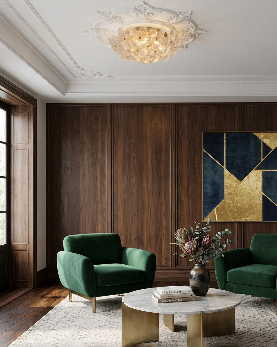 Evadne Semi-Flush Mount