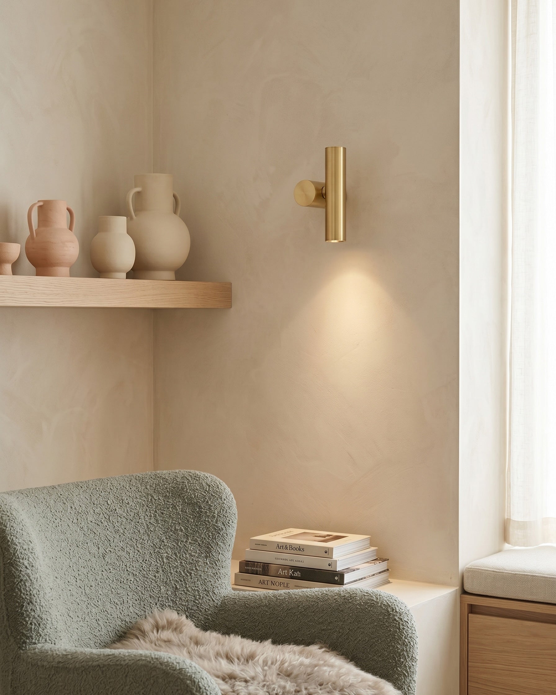 Evander Minimalist Wall Sconce