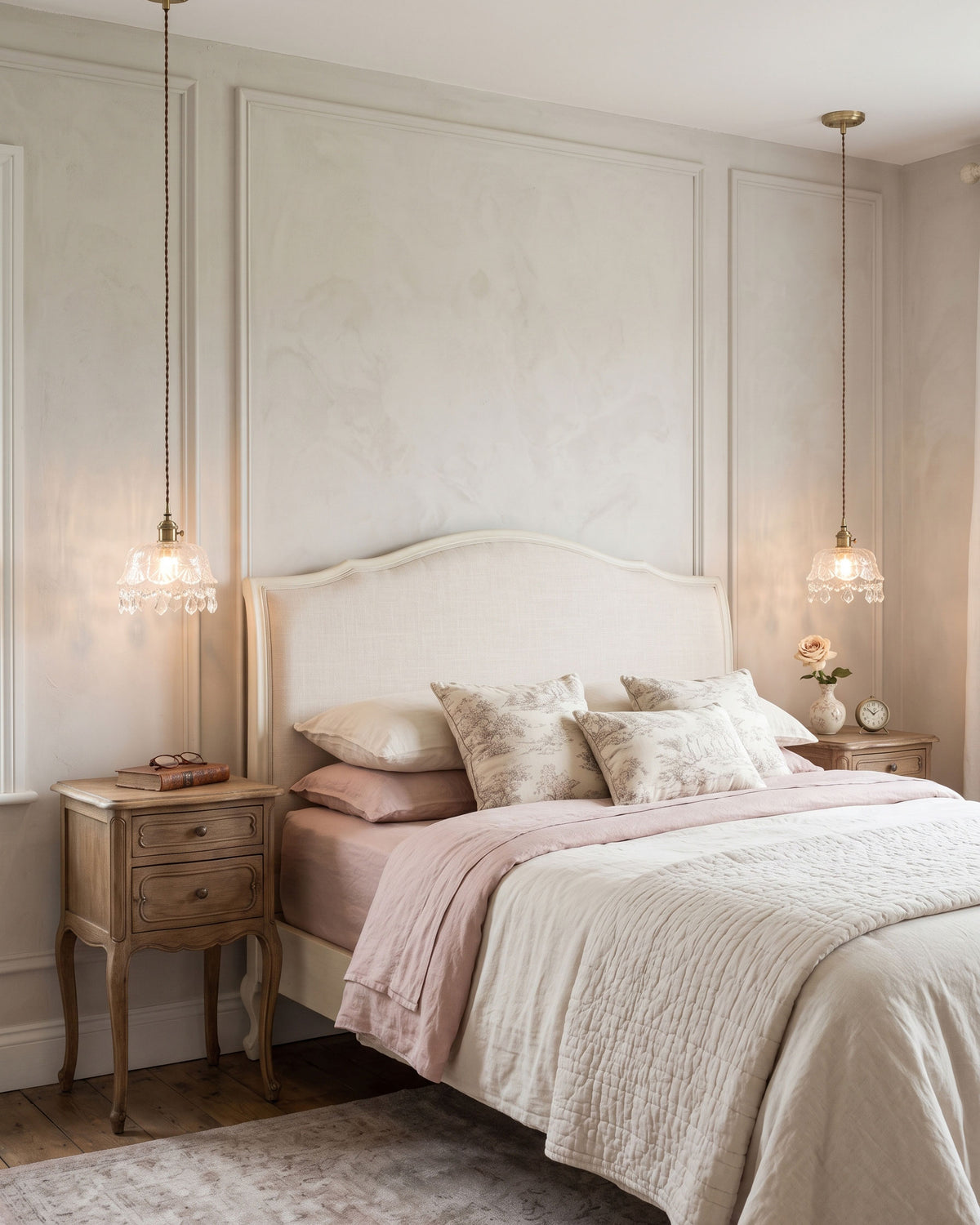 Lampada a sospensione Evelina Crystal