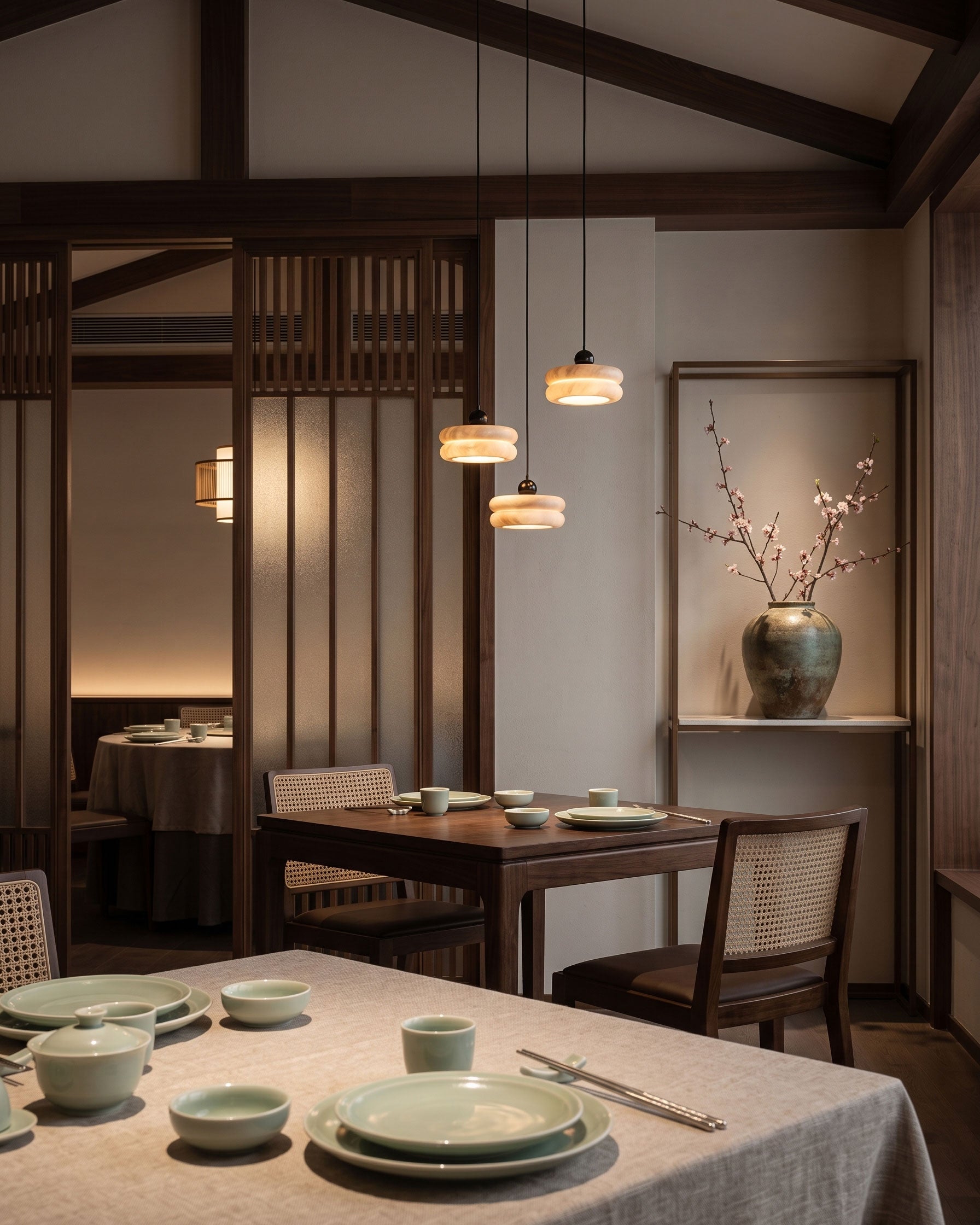Evren Alabaster Pendant Light
