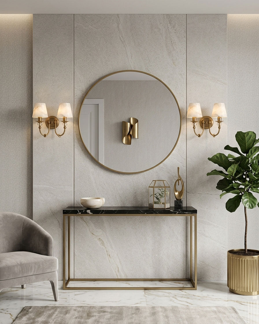 Farris Alabaster Wall Sconce