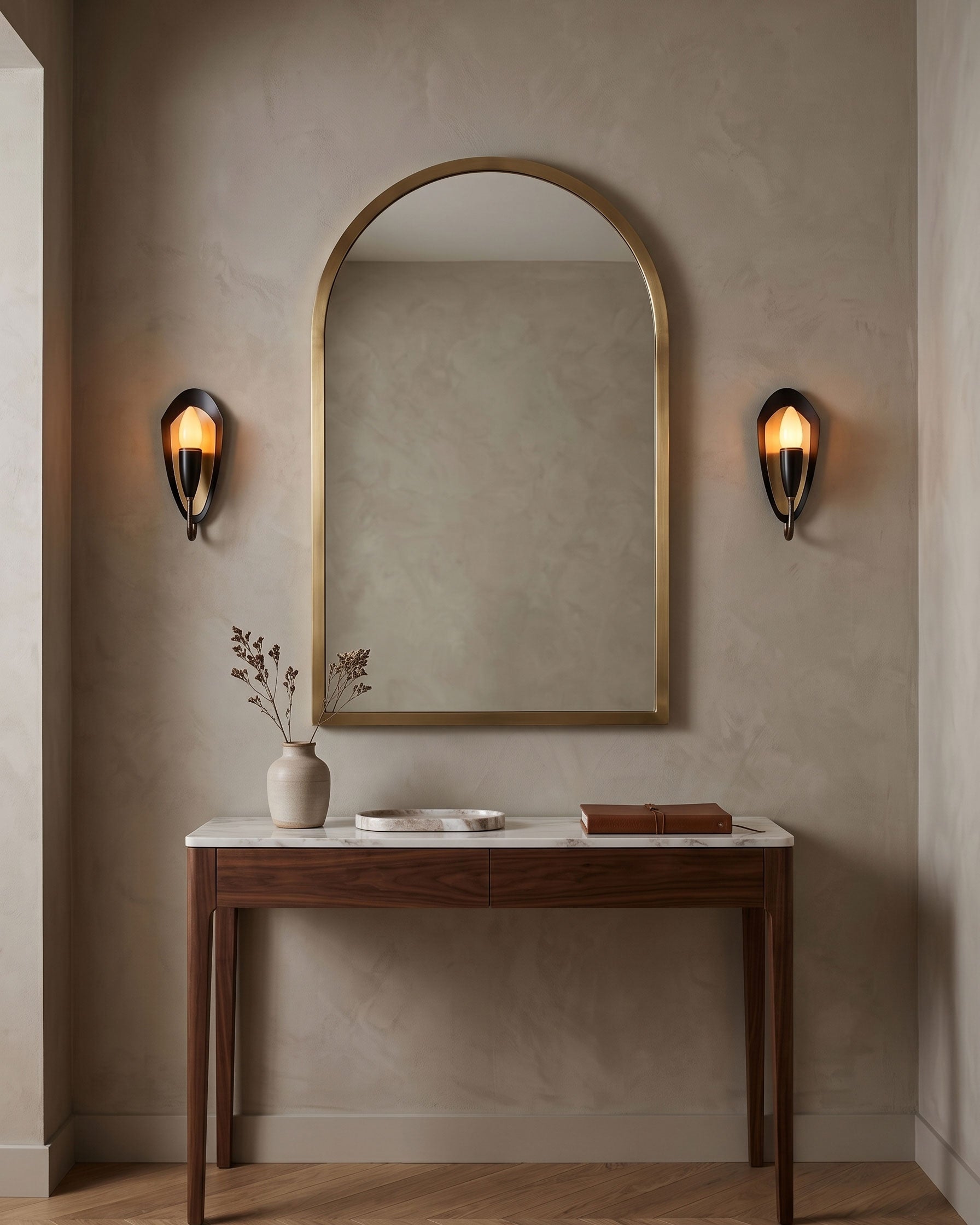 Felix Retro Black Wall Sconce