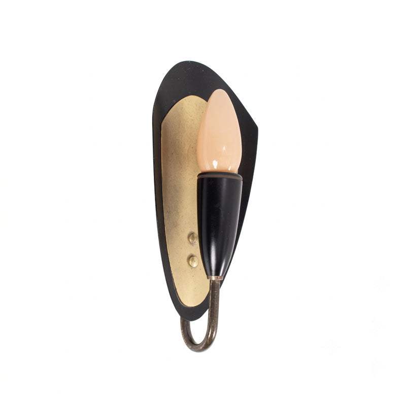 Felix Retro Black Wall Sconce