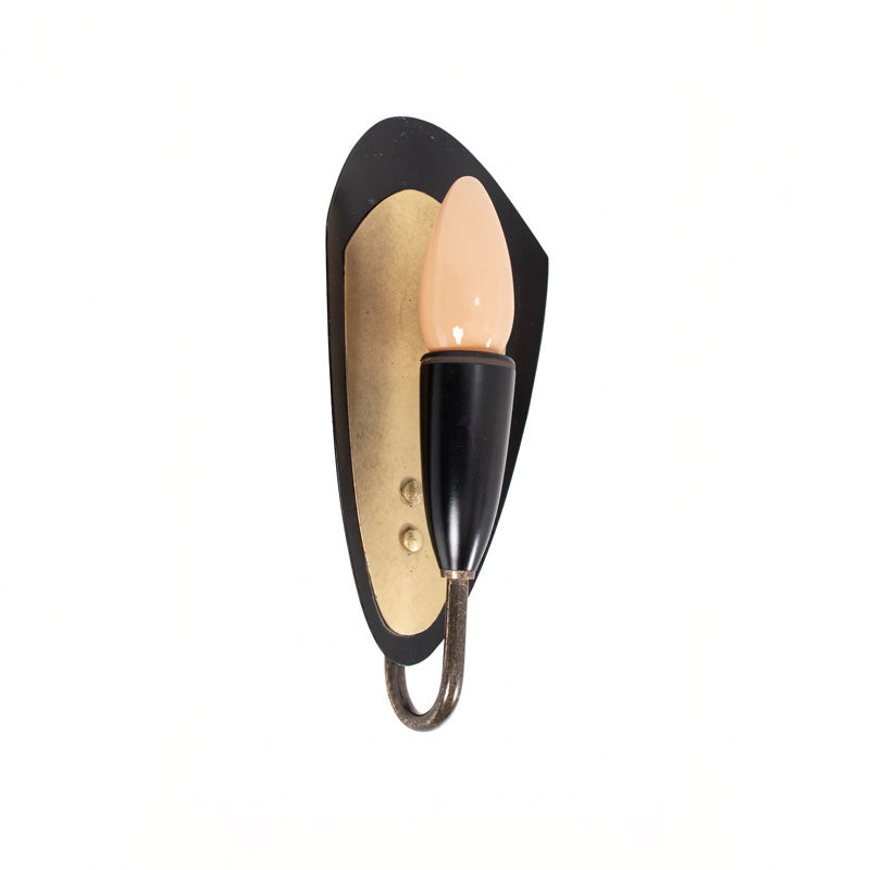 Felix Retro Black Wall Sconce