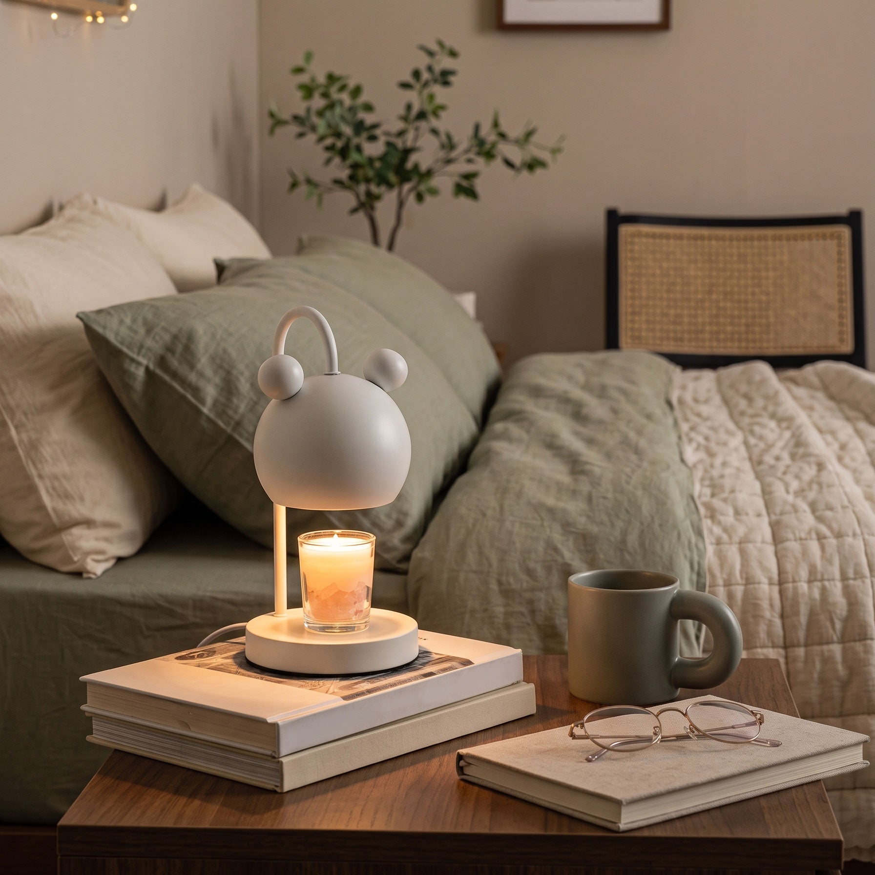 Fia Elegant Curved Table Lamp