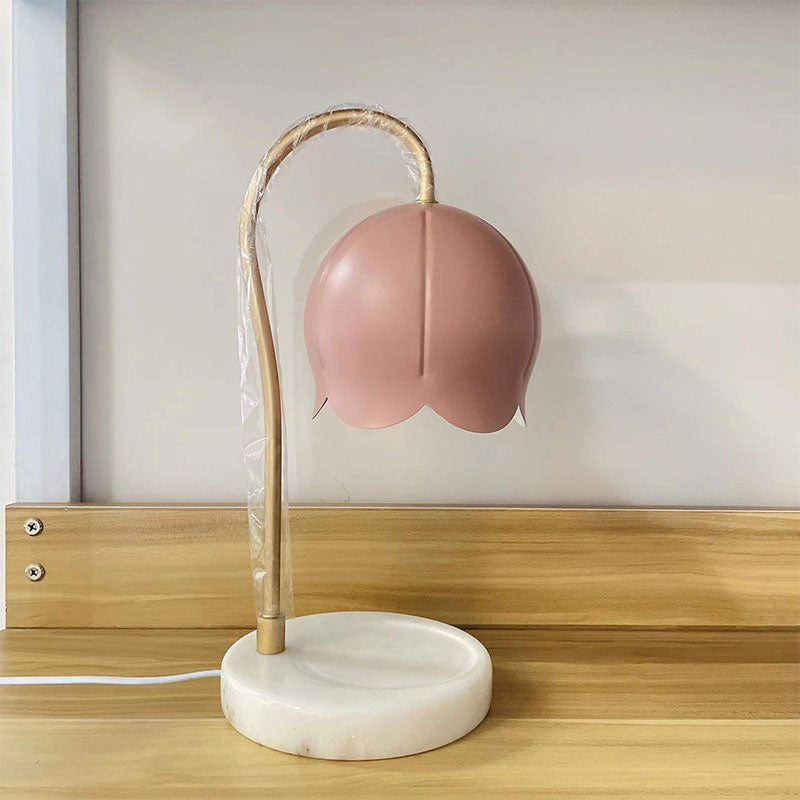 Fia Elegant Curved Table Lamp