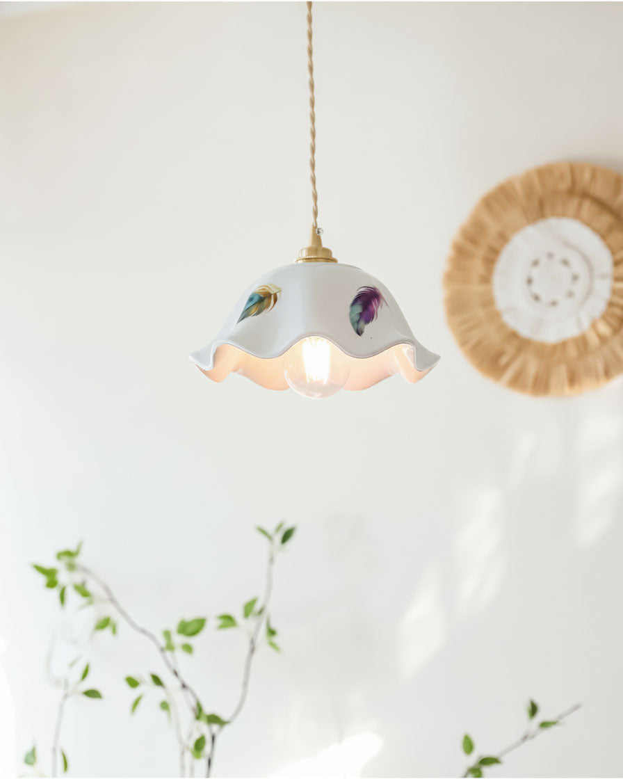 Fiona Hand-Painted Pendant Light