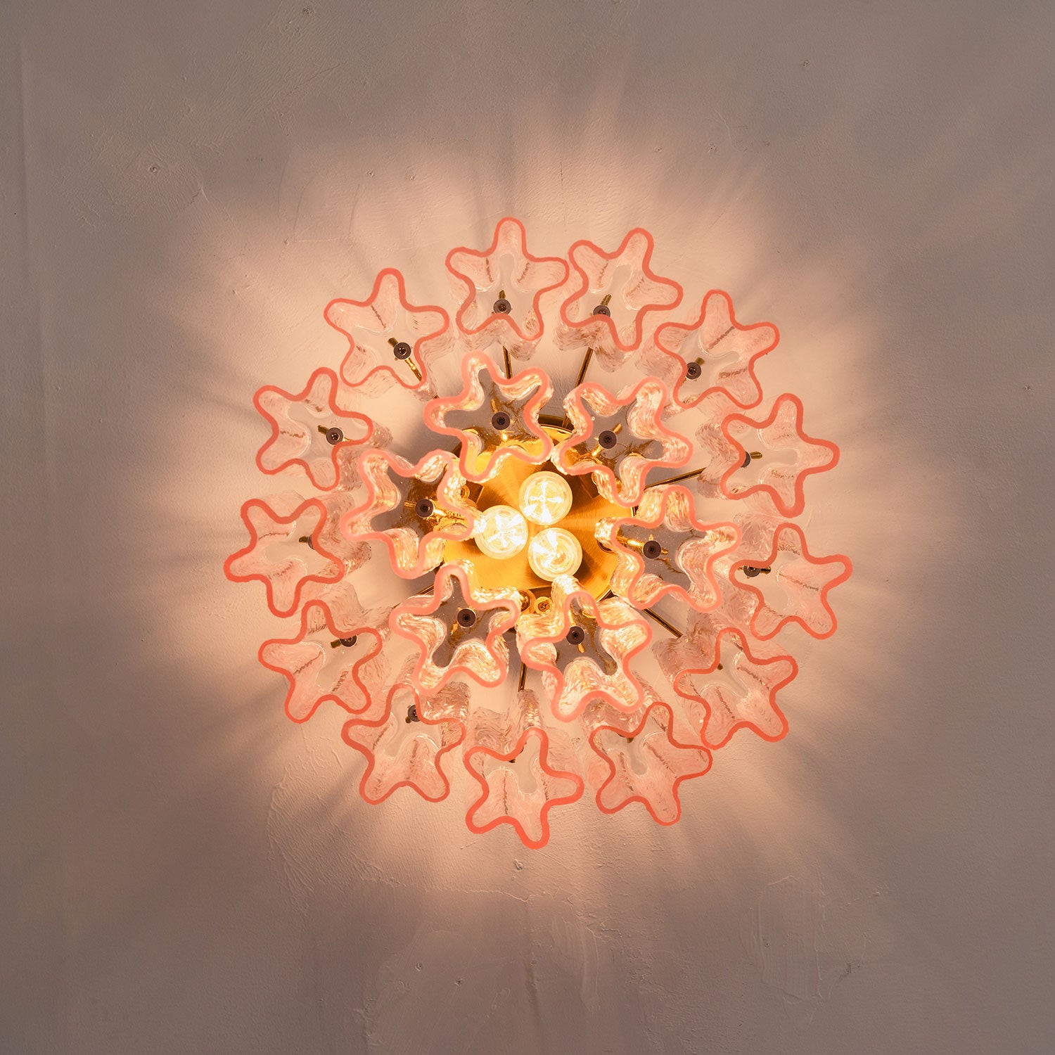 Rayonshine Fiora Pink Ceiling Lamp — Detail View 35