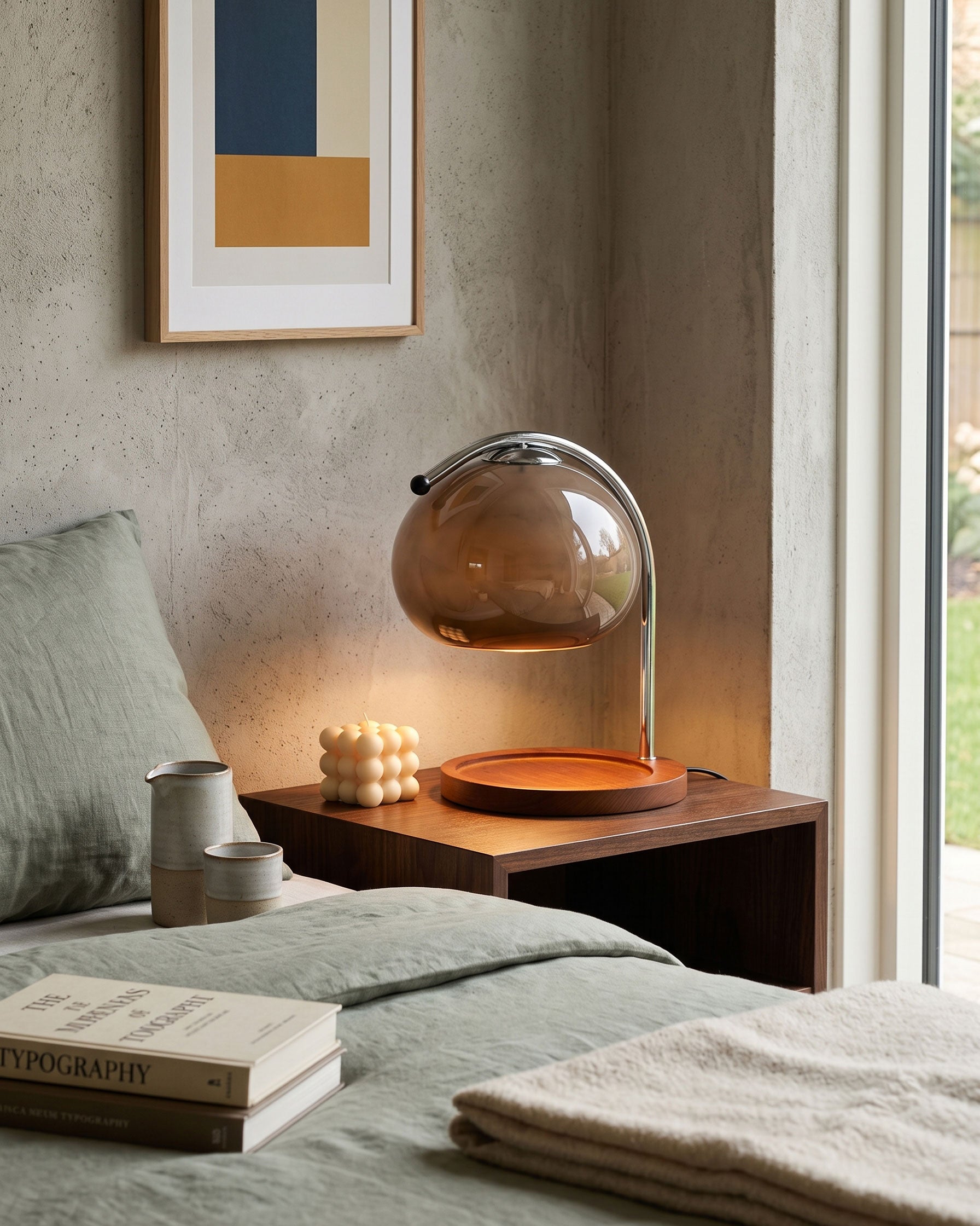 Gareth Candle Warmer Table Lamp