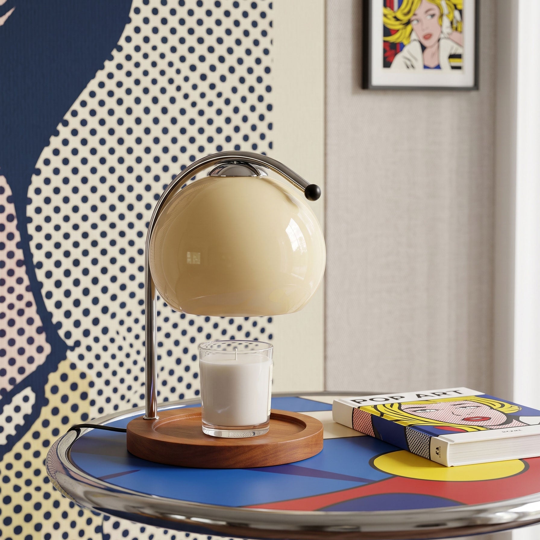 Gareth Candle Warmer Table Lamp