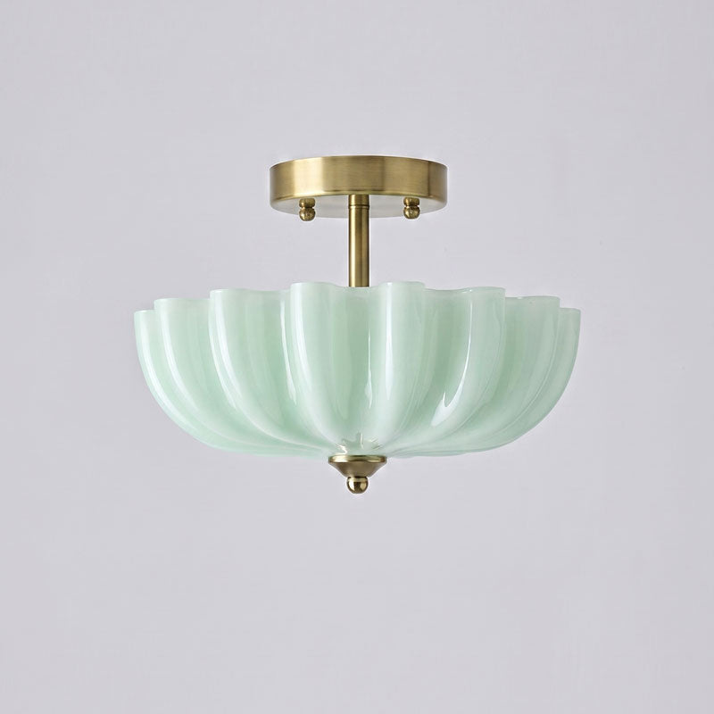 Linnea Scalloped Flush Mount