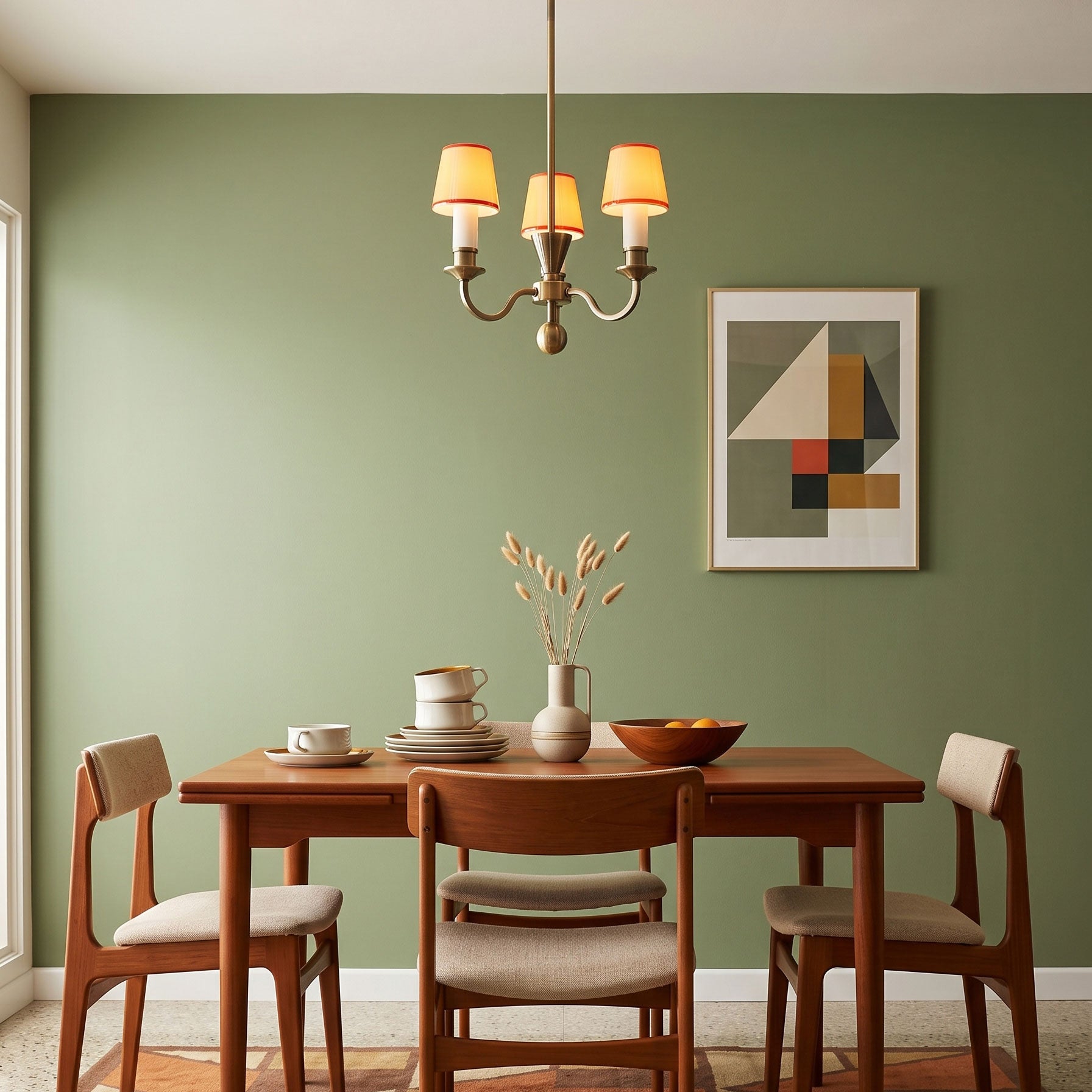 Gentry Opal Shade Chandelier