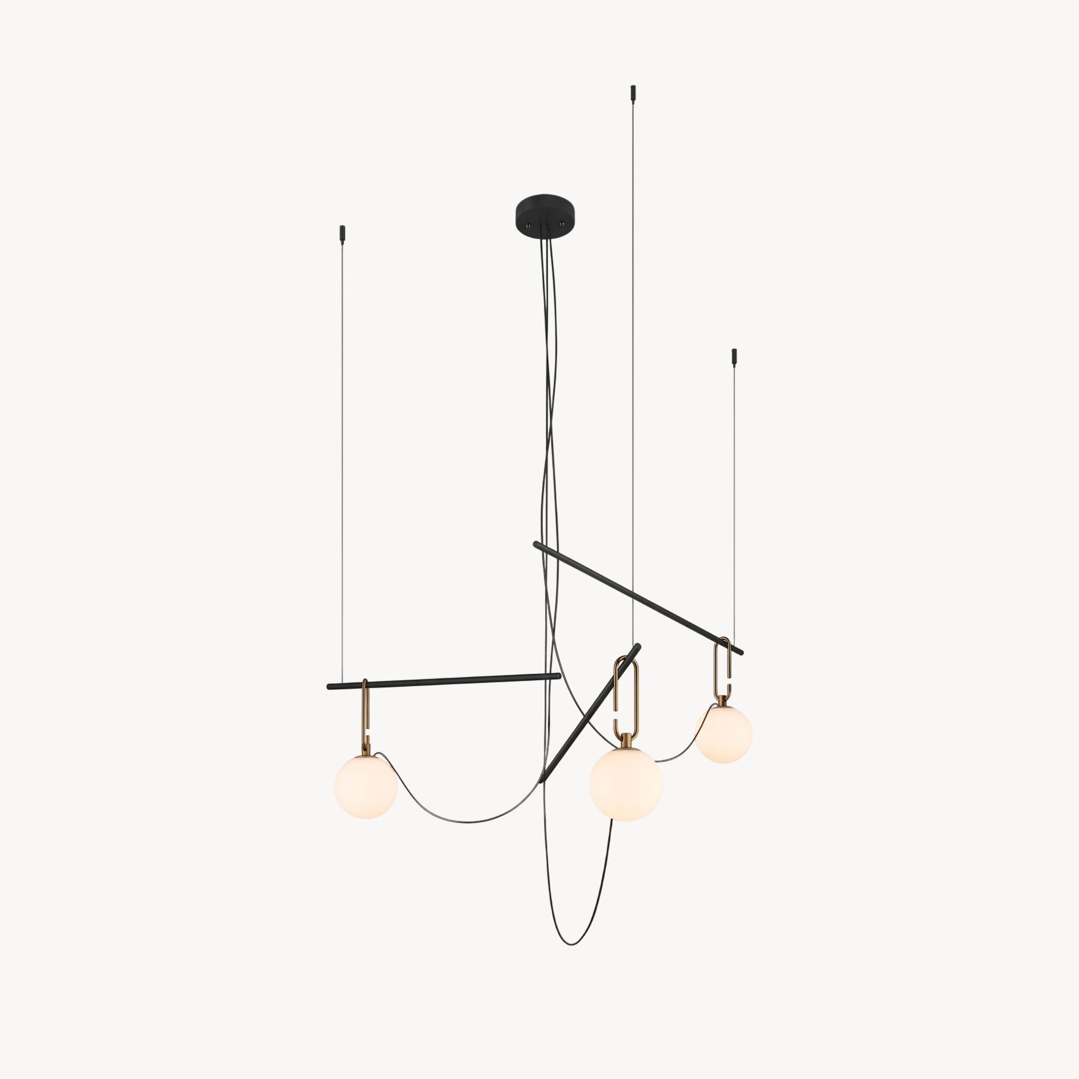 Gulliver Sculptural Opal Chandelier