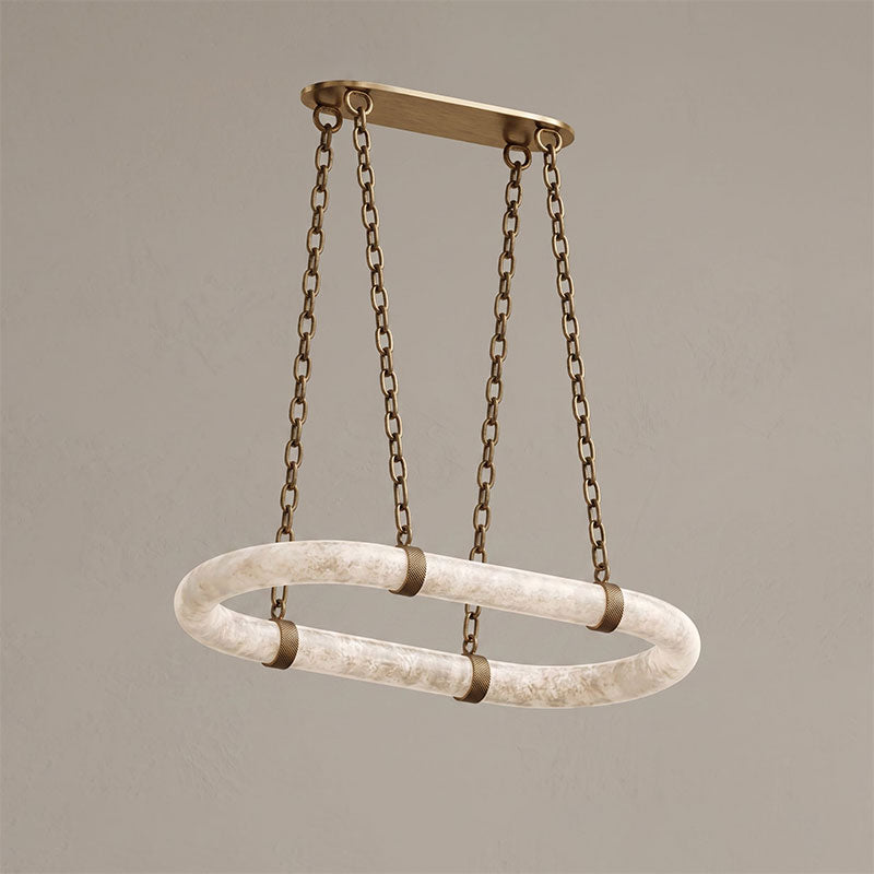 Hadley Floating Alabaster Chandelier