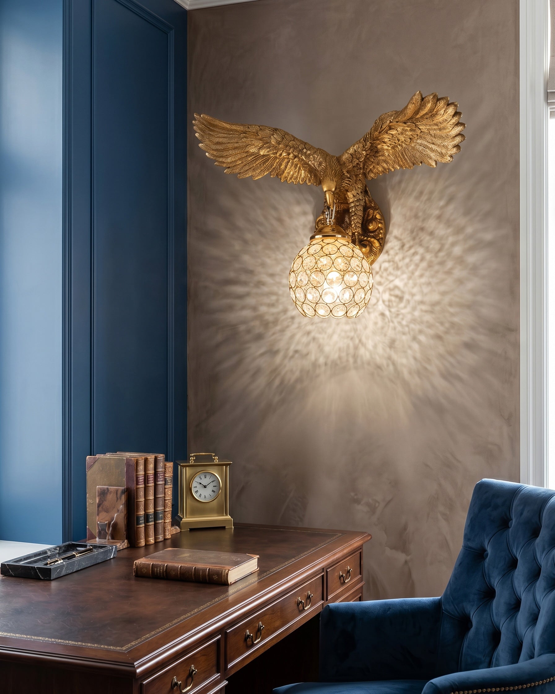 Harrison Eagle Wings Wall Sconce