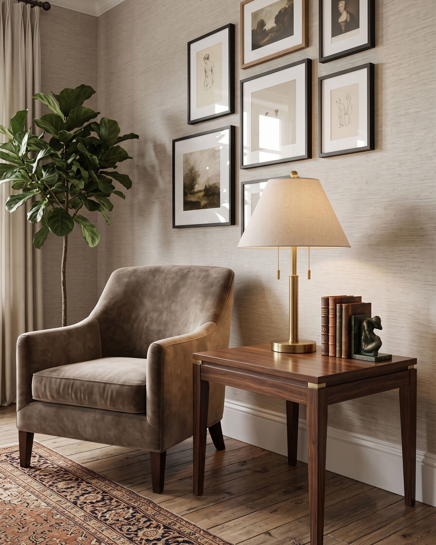 Hattie Tapered Shade Table Lamp