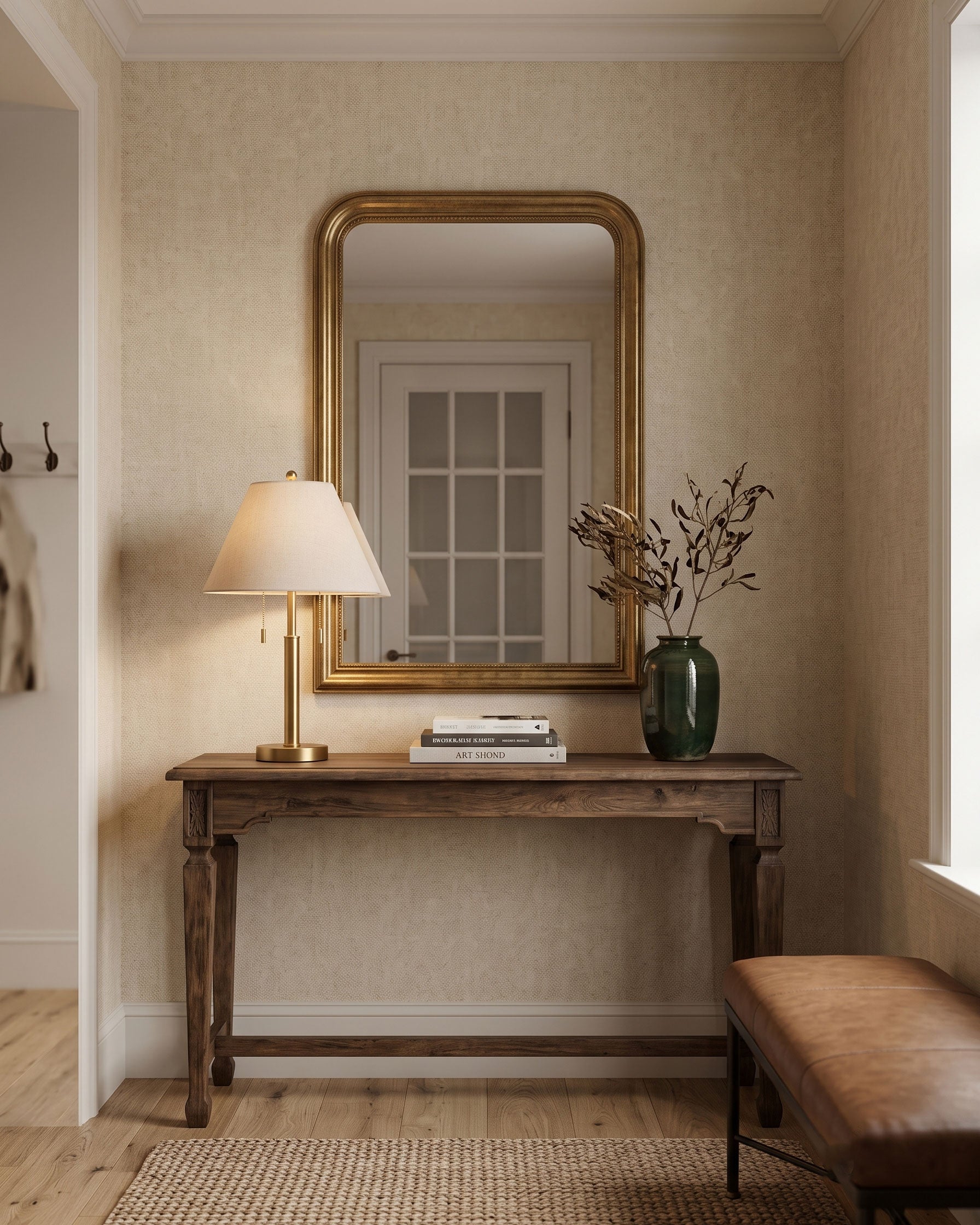 Hattie Tapered Shade Table Lamp