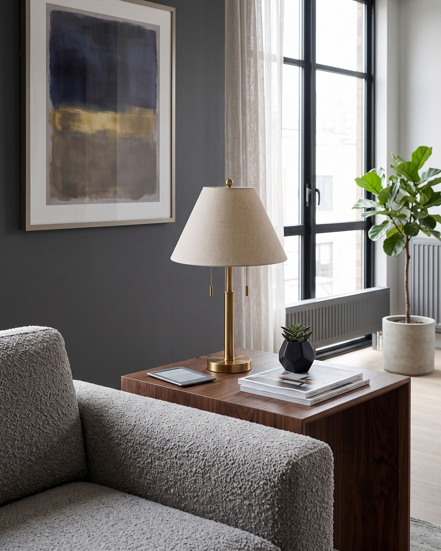 Hattie Tapered Shade Table Lamp