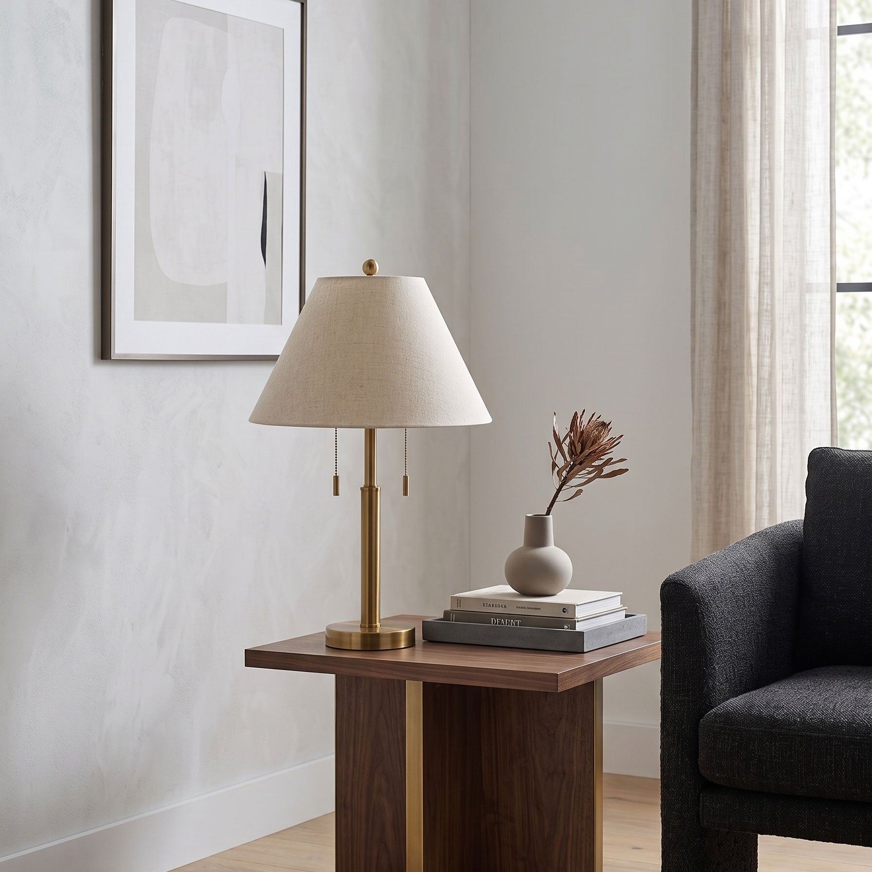 Hattie Tapered Shade Table Lamp