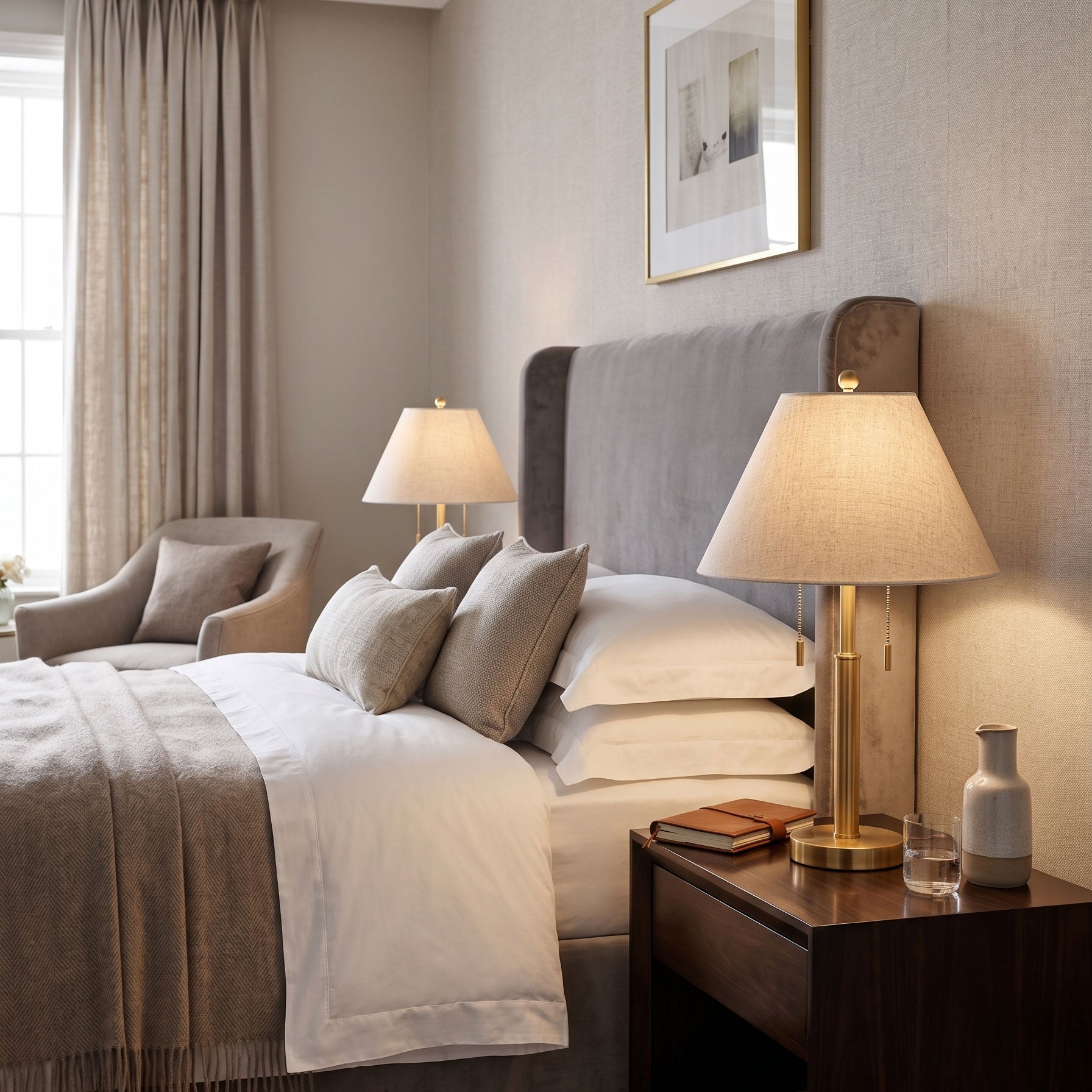 Hattie Tapered Shade Table Lamp