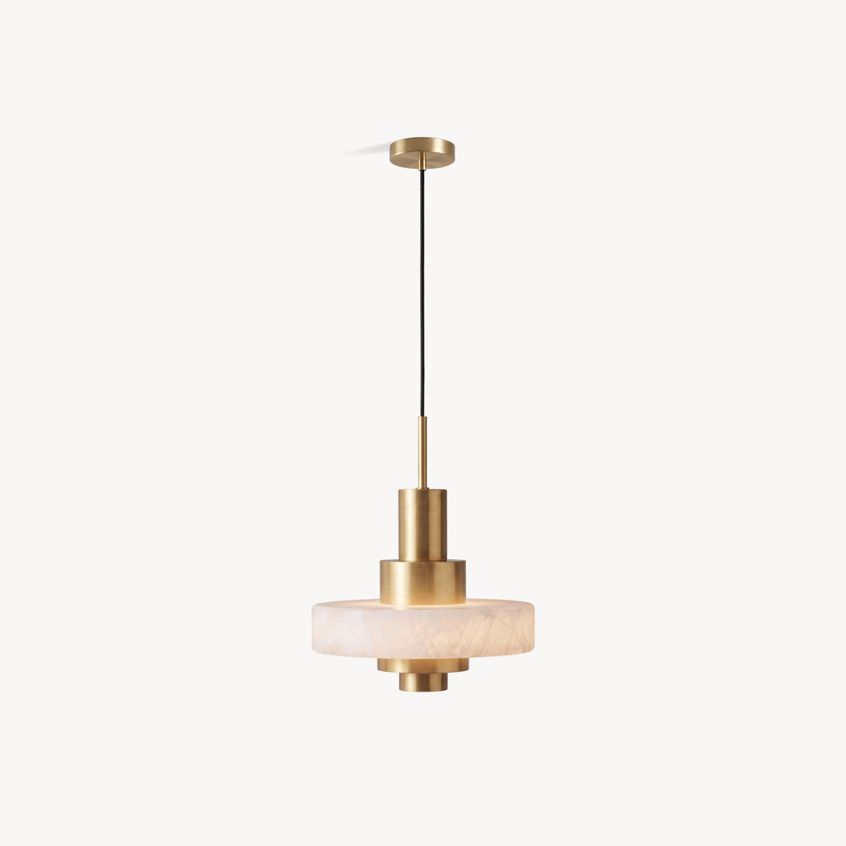 Herbie Alabaster Pendant Light