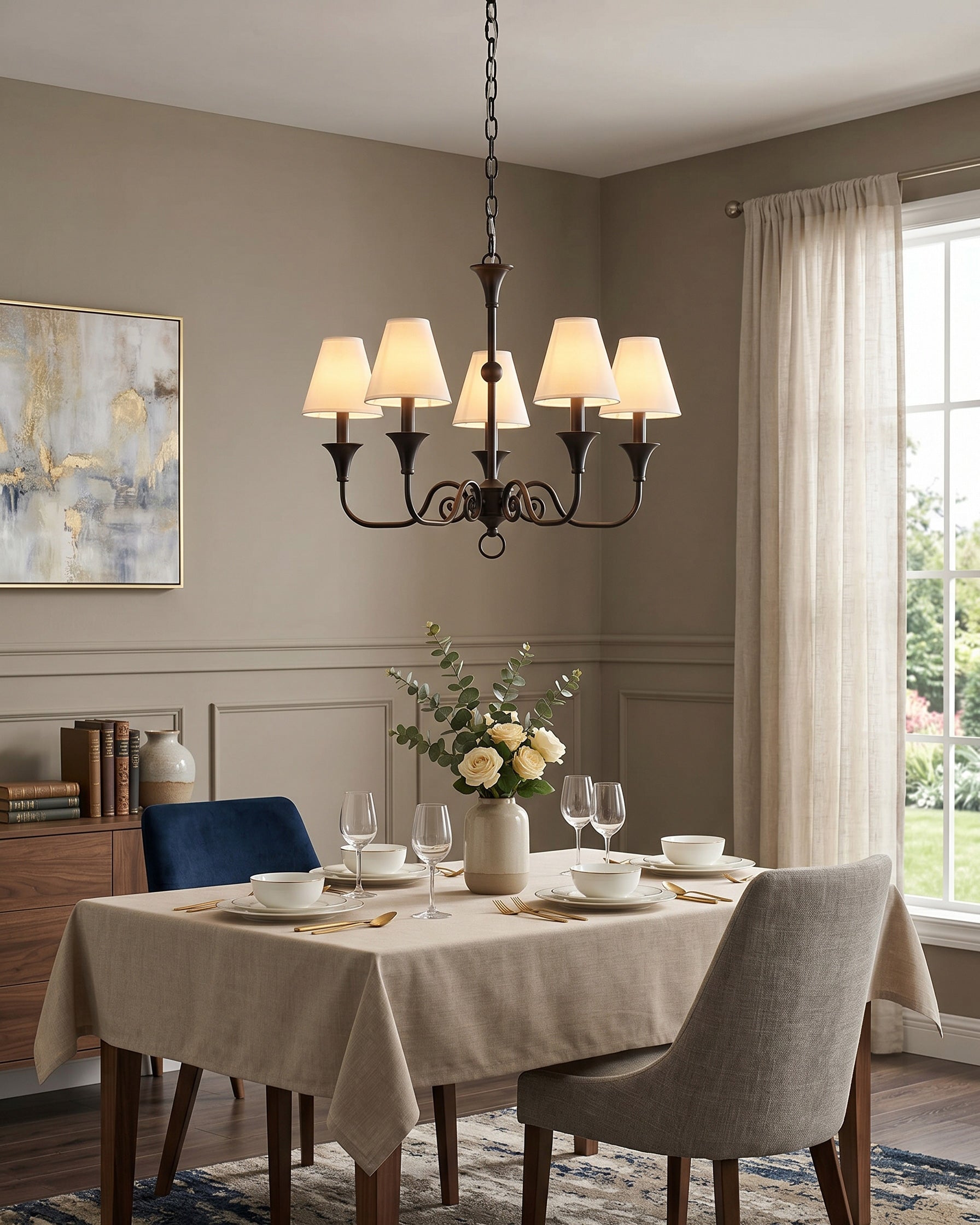 Heritage Antique Chandelier