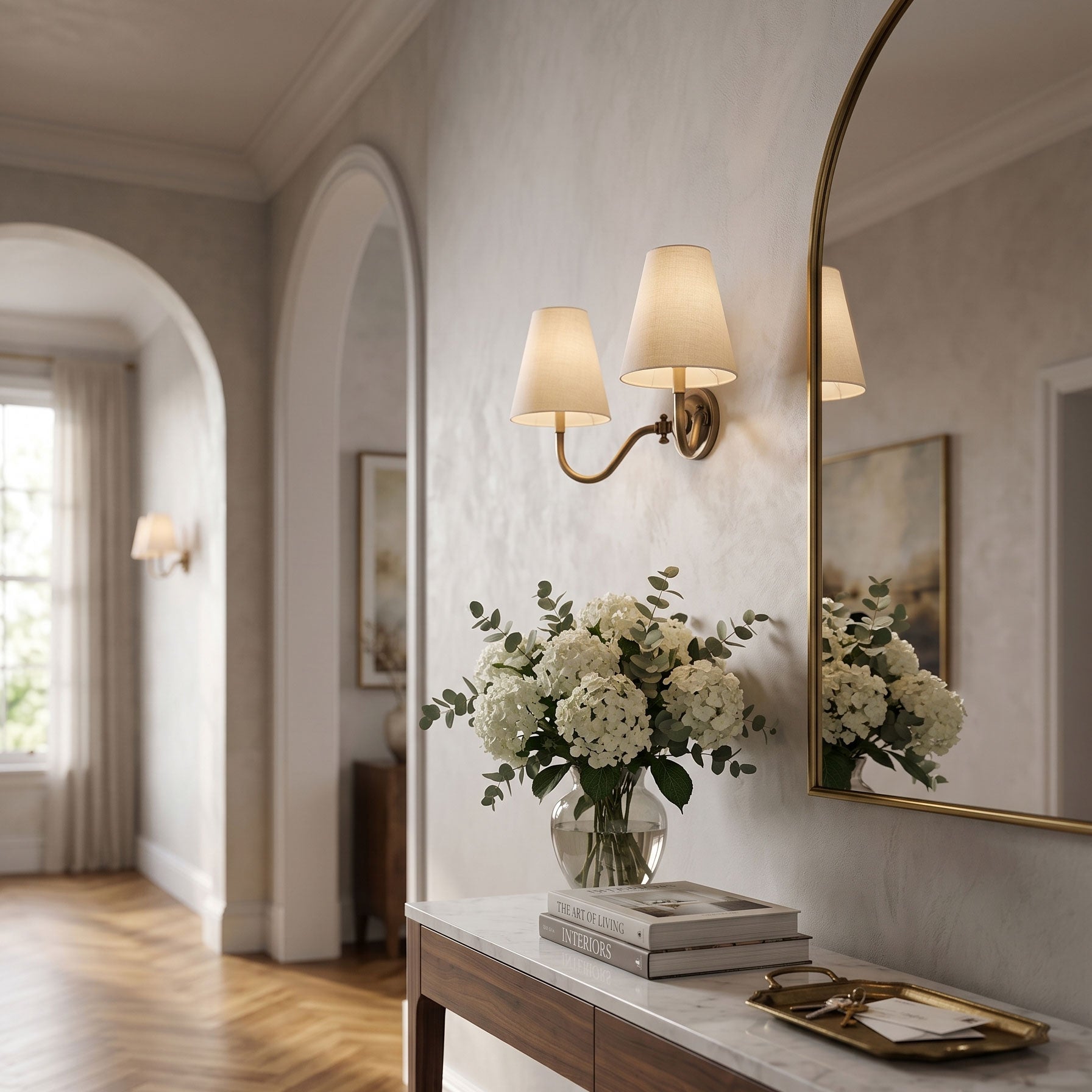 Hicks Double Wall Sconce