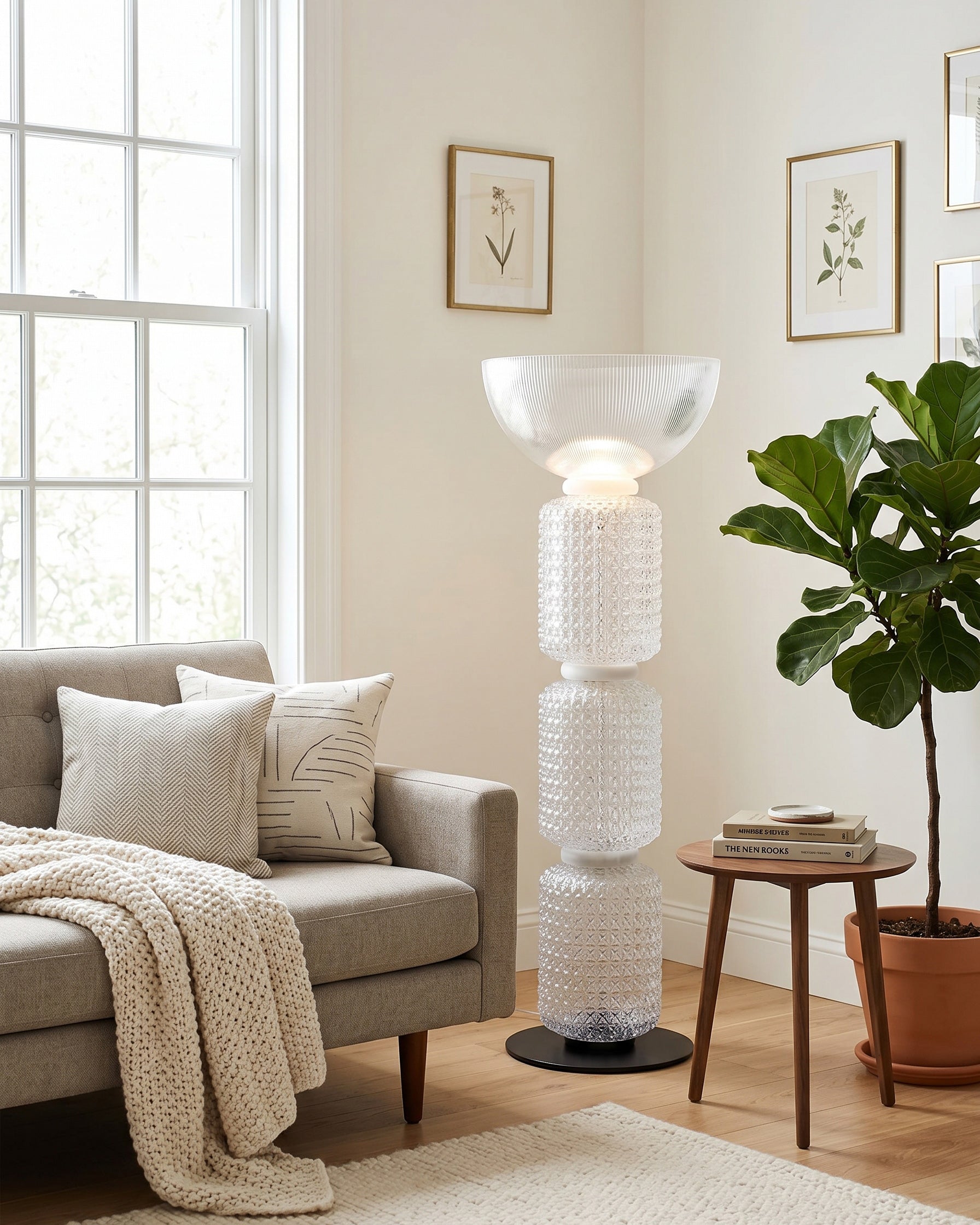 Hollis Textured Floor Lamp
