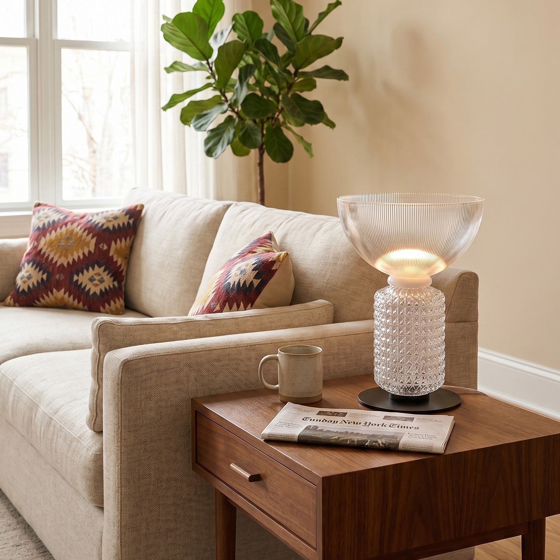 Hollis Textured Table Lamp