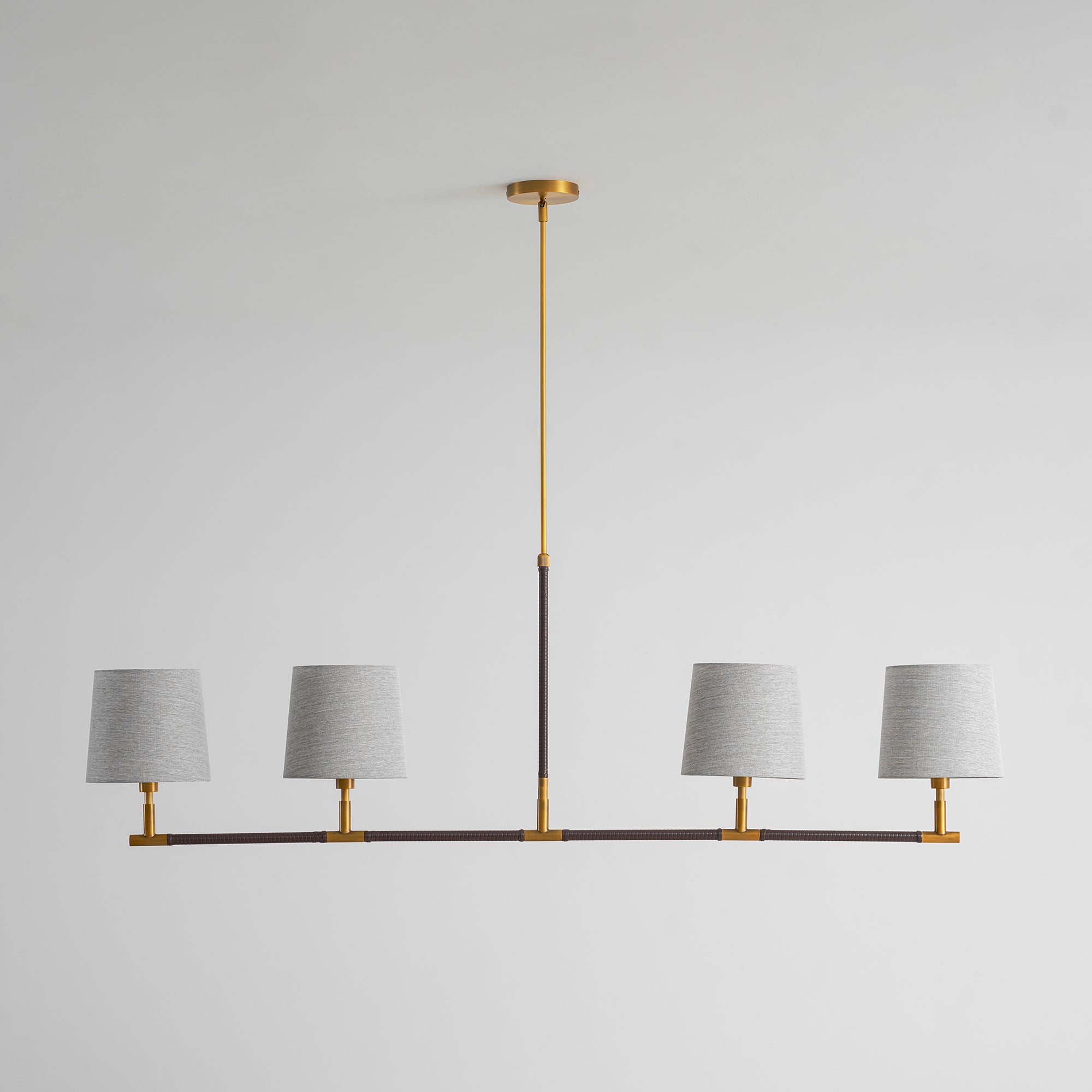 Huxley Linear Fabric Chandelier