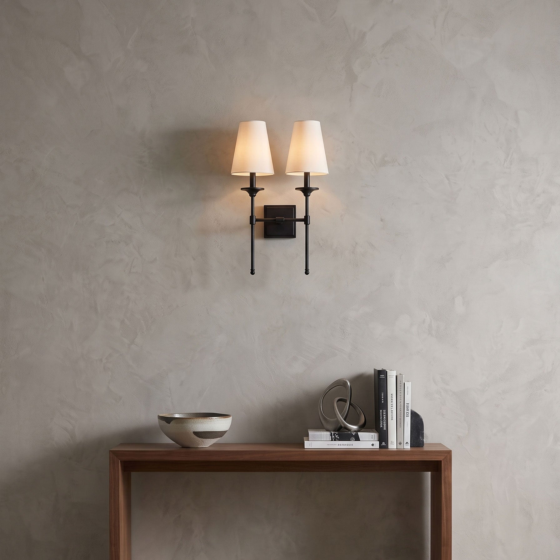 Ida Classic Fabric Wall Sconce