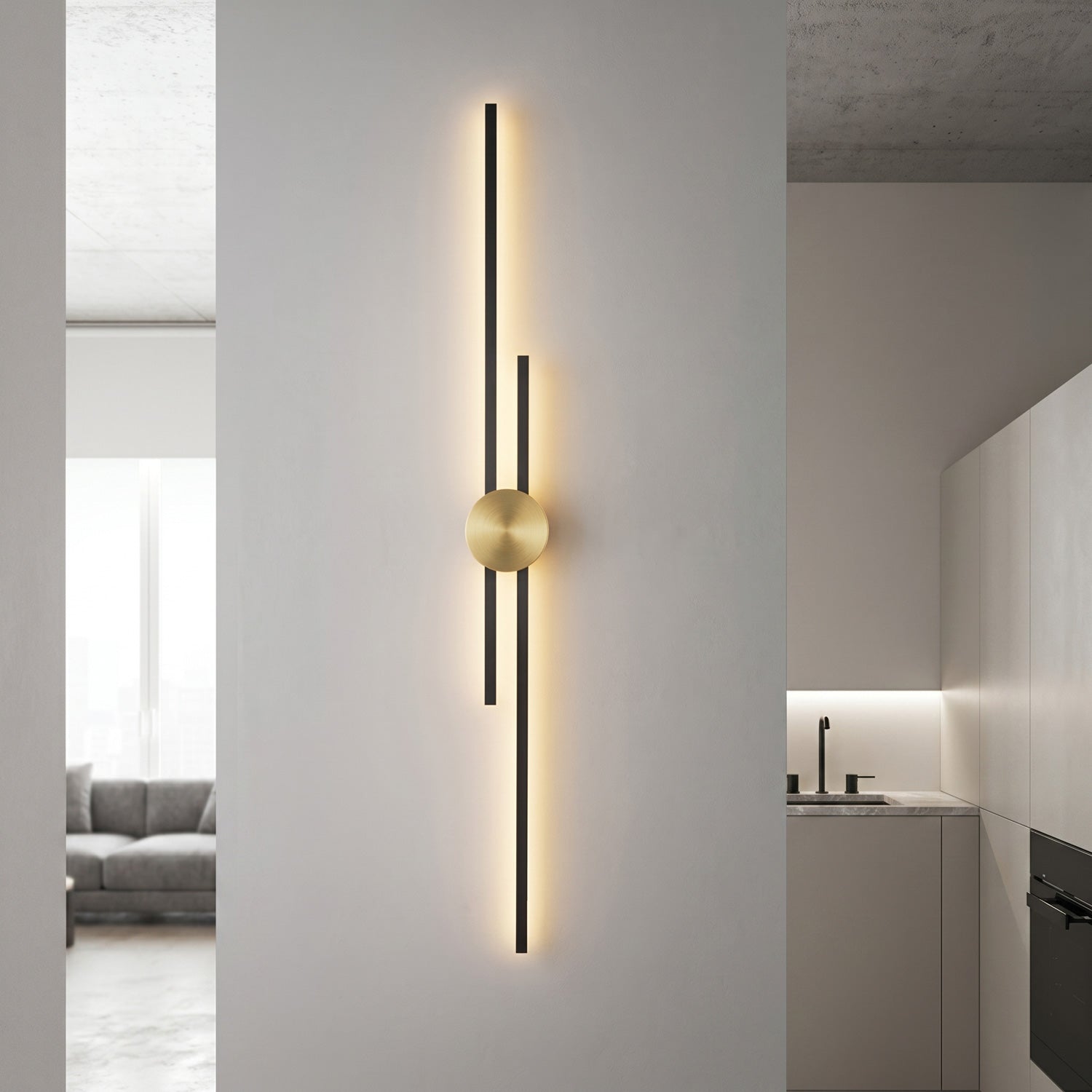 Idra Brass Wall Sconce