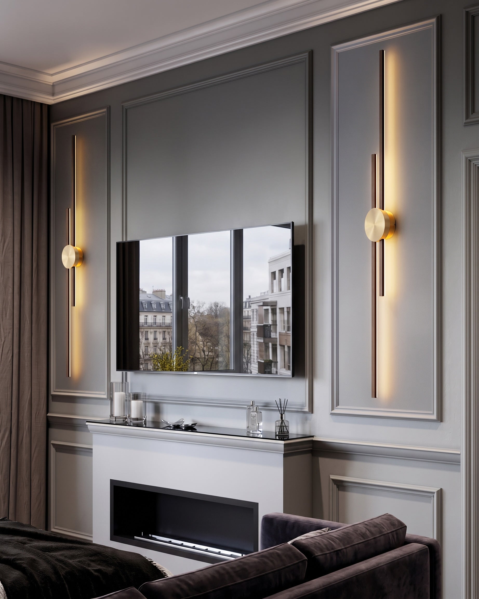 Idra Brass Wall Sconce