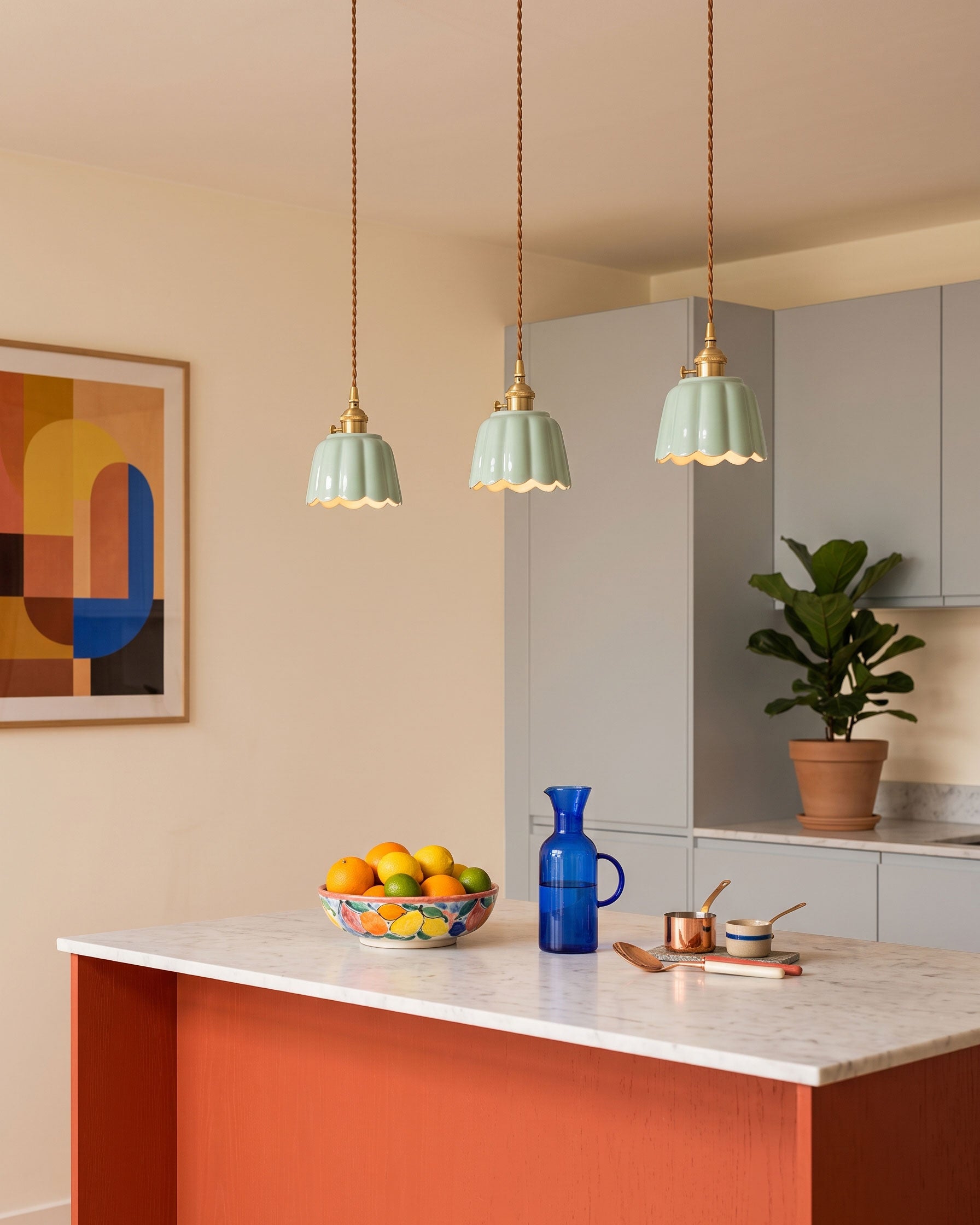 Ignacia Colored Pendant Light