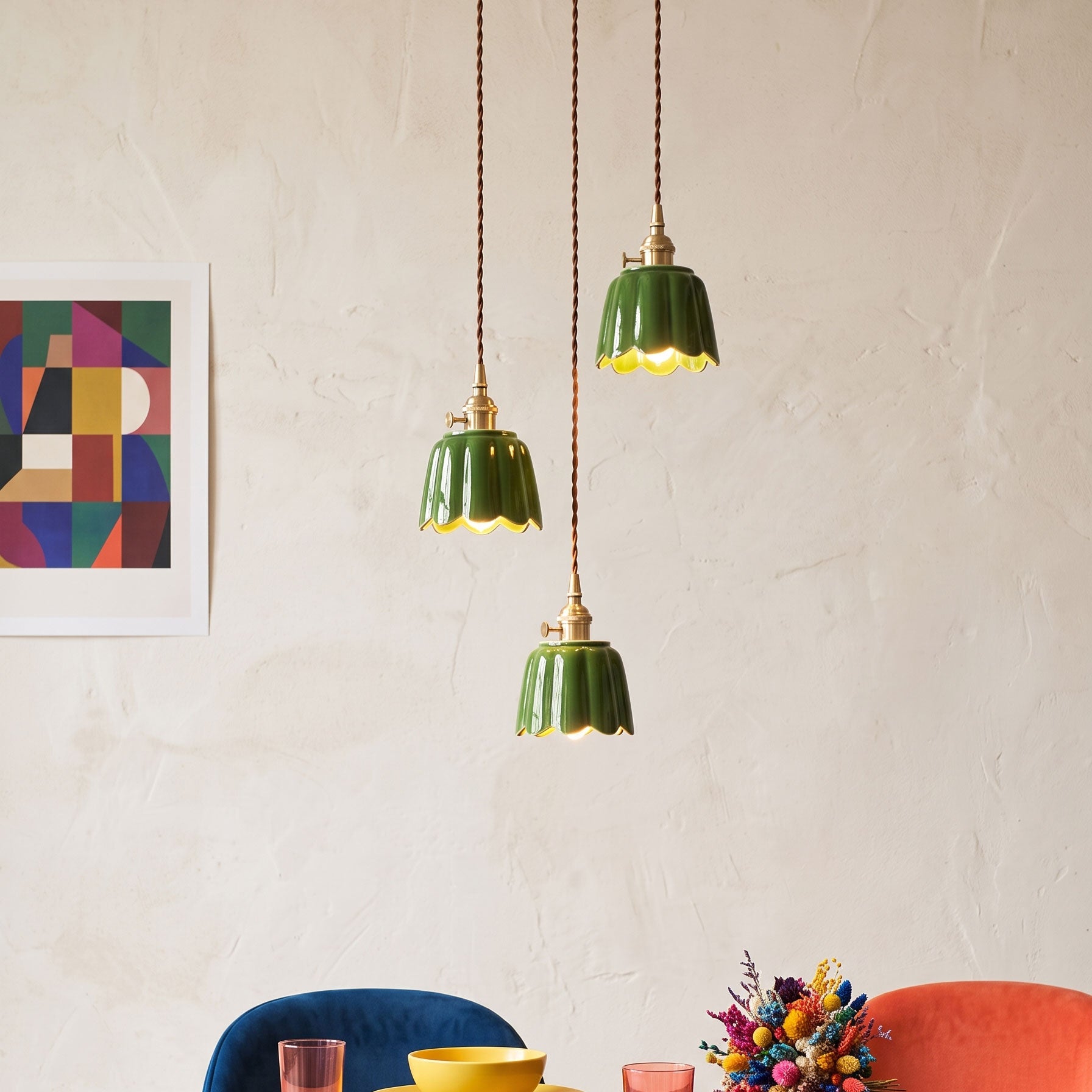 Ignacia Colored Pendant Light
