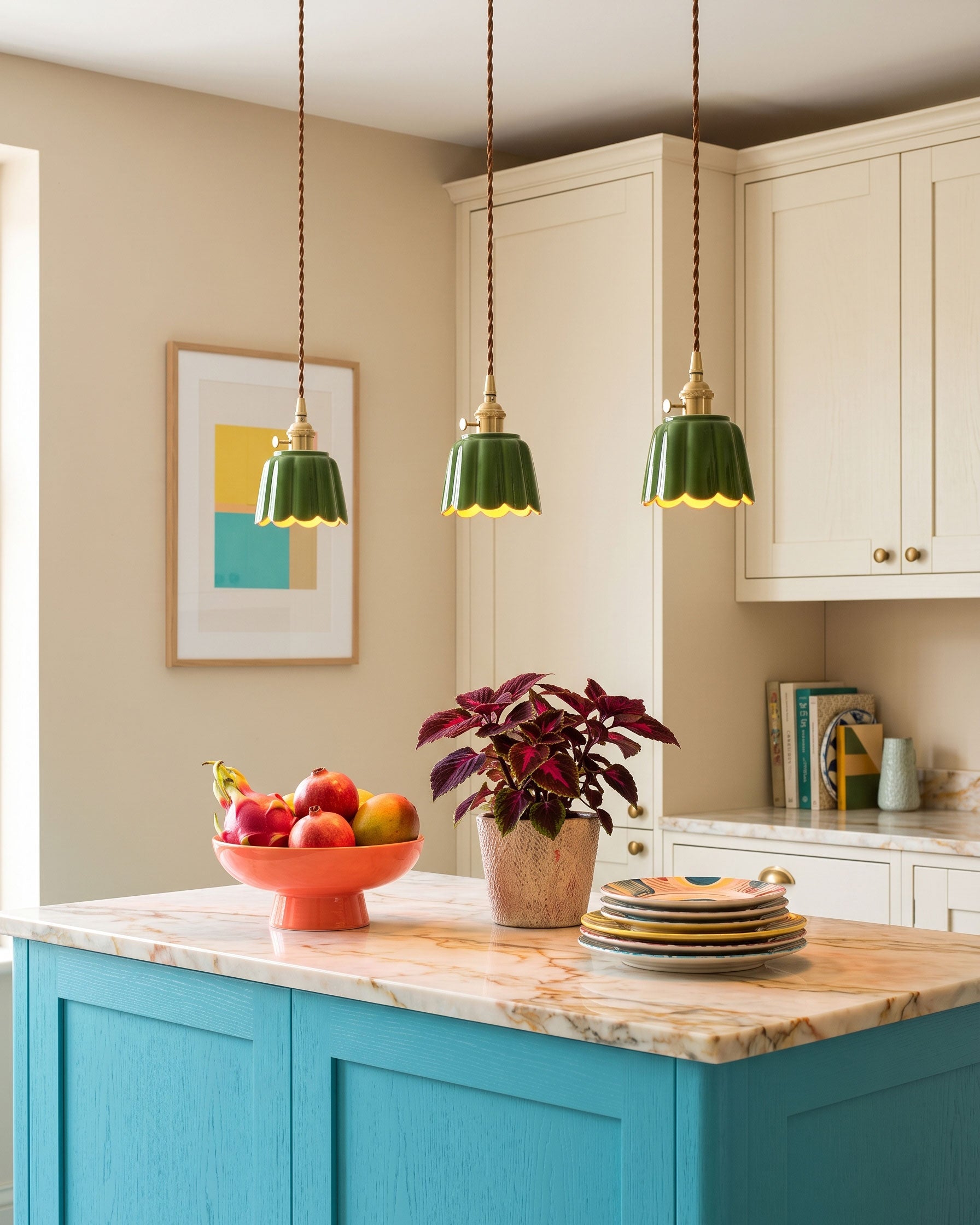 Ignacia Colored Pendant Light