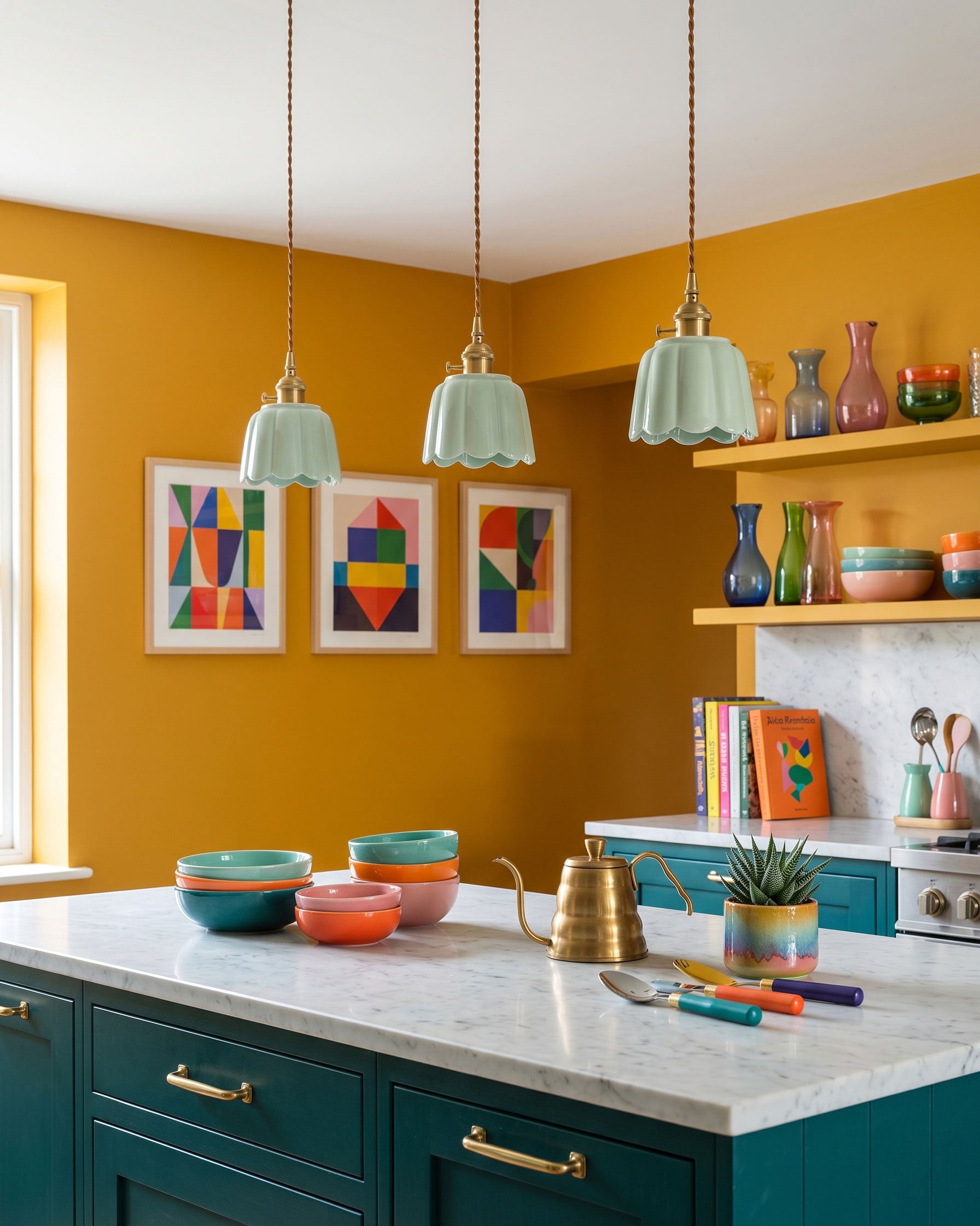 Ignacia Colored Pendant Light