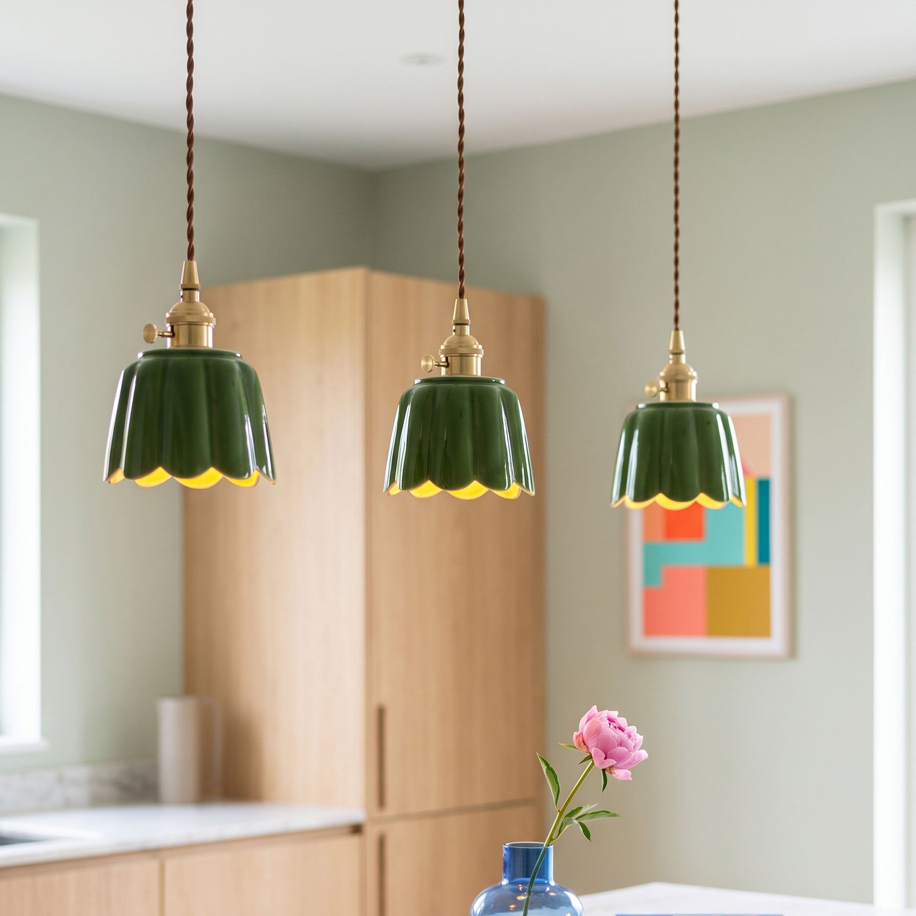Ignacia Colored Pendant Light