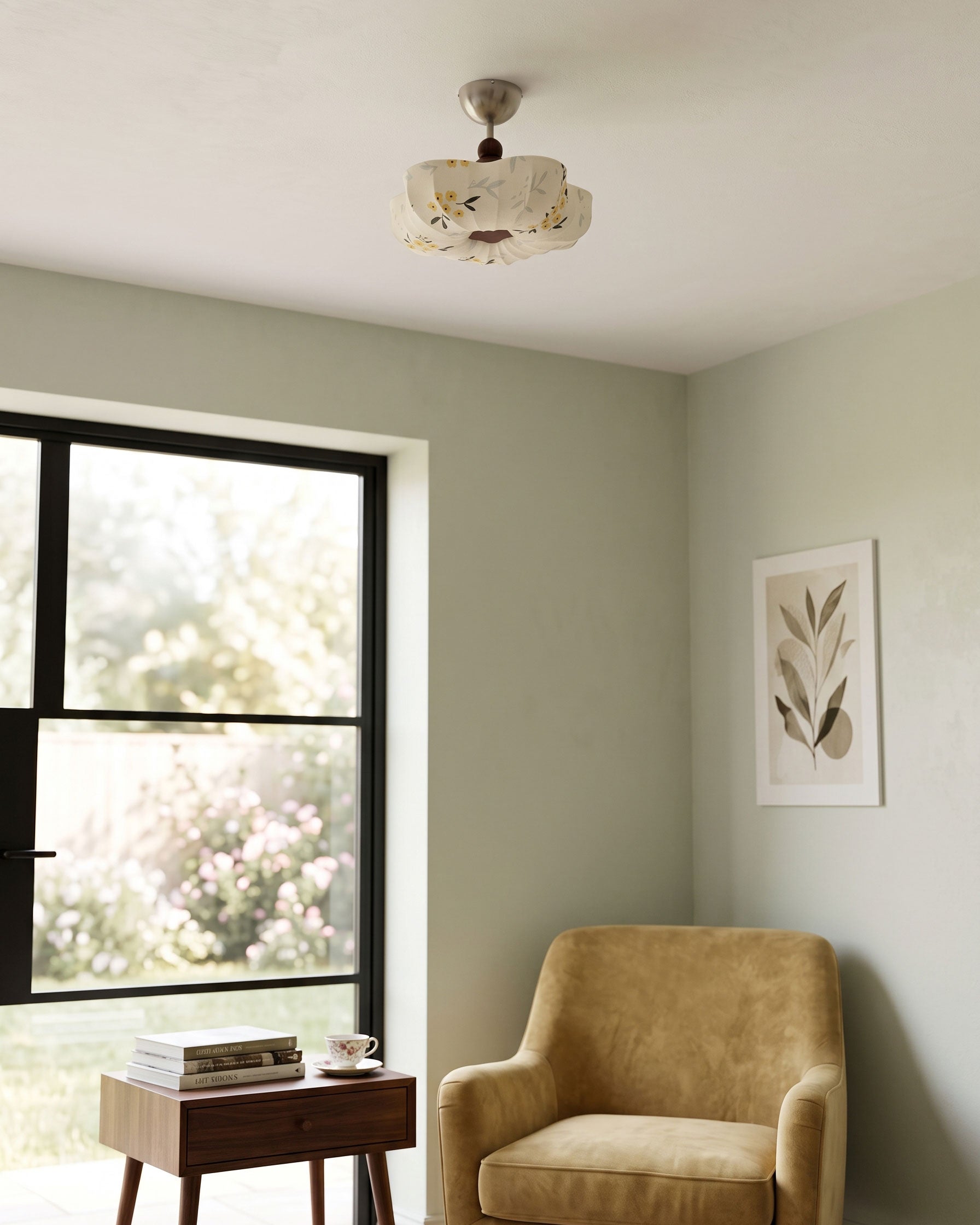Imogen Botanical Flush Mount