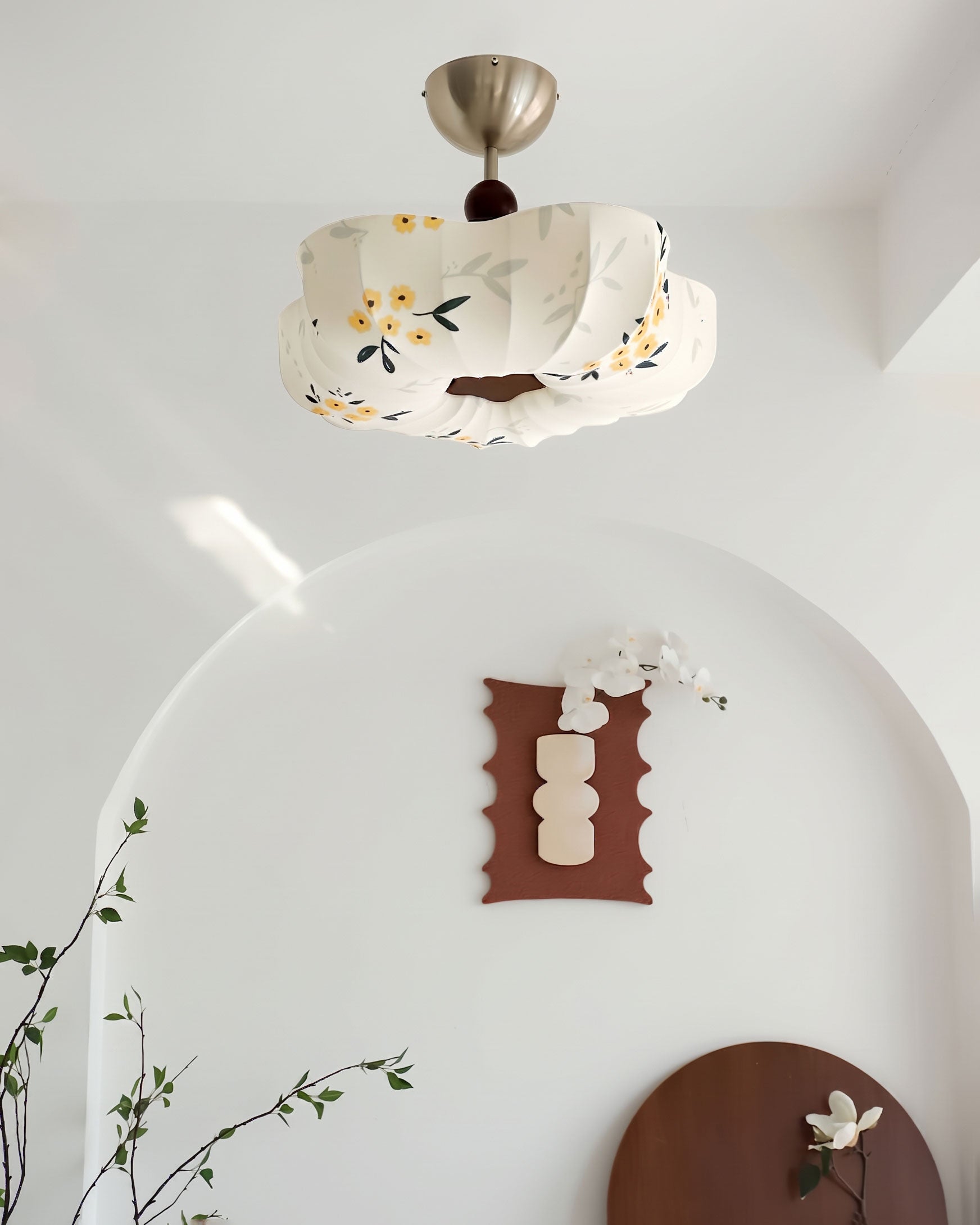 Imogen Botanical Flush Mount