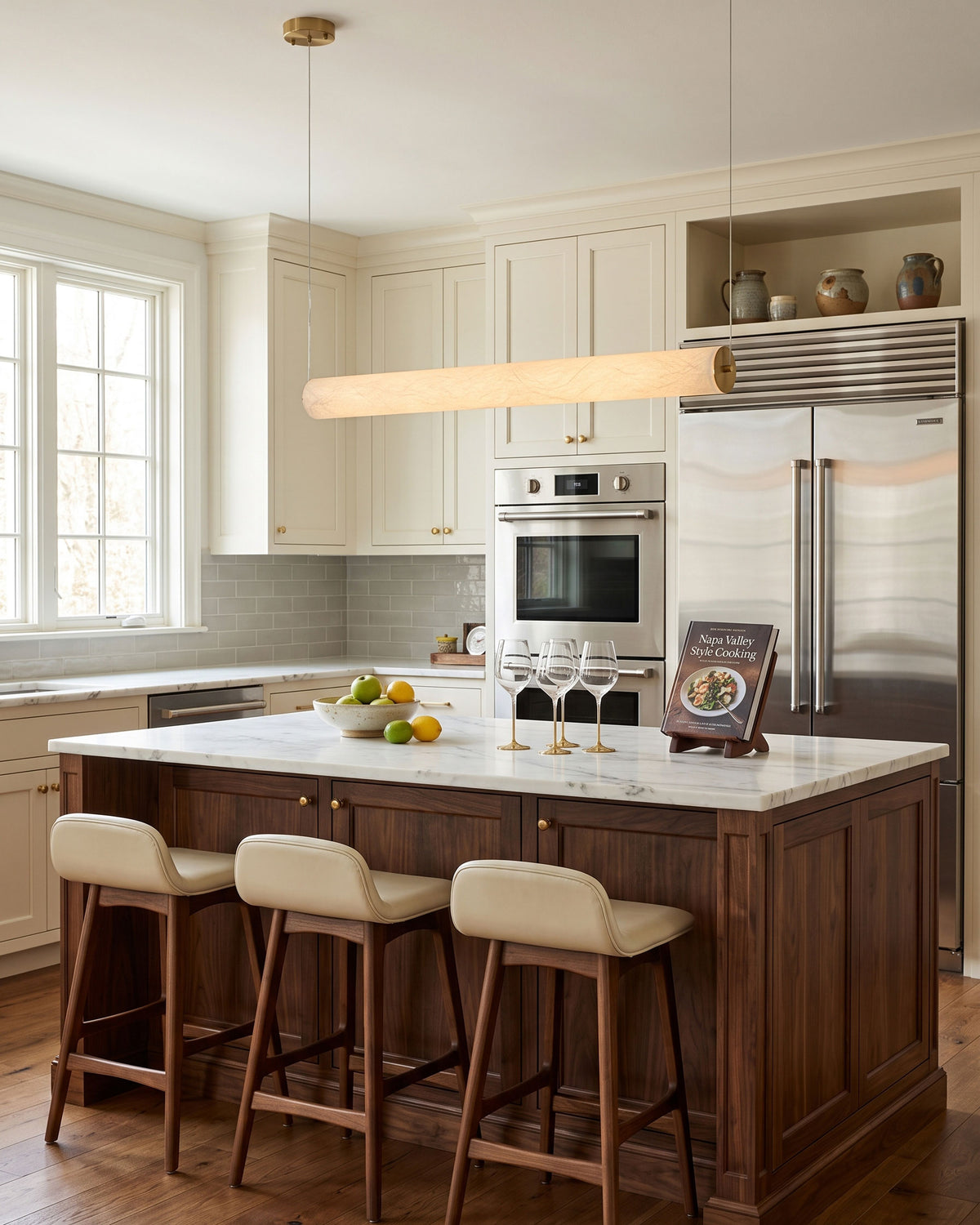 Ingrid Natural Silk Pendant Light – detail 12